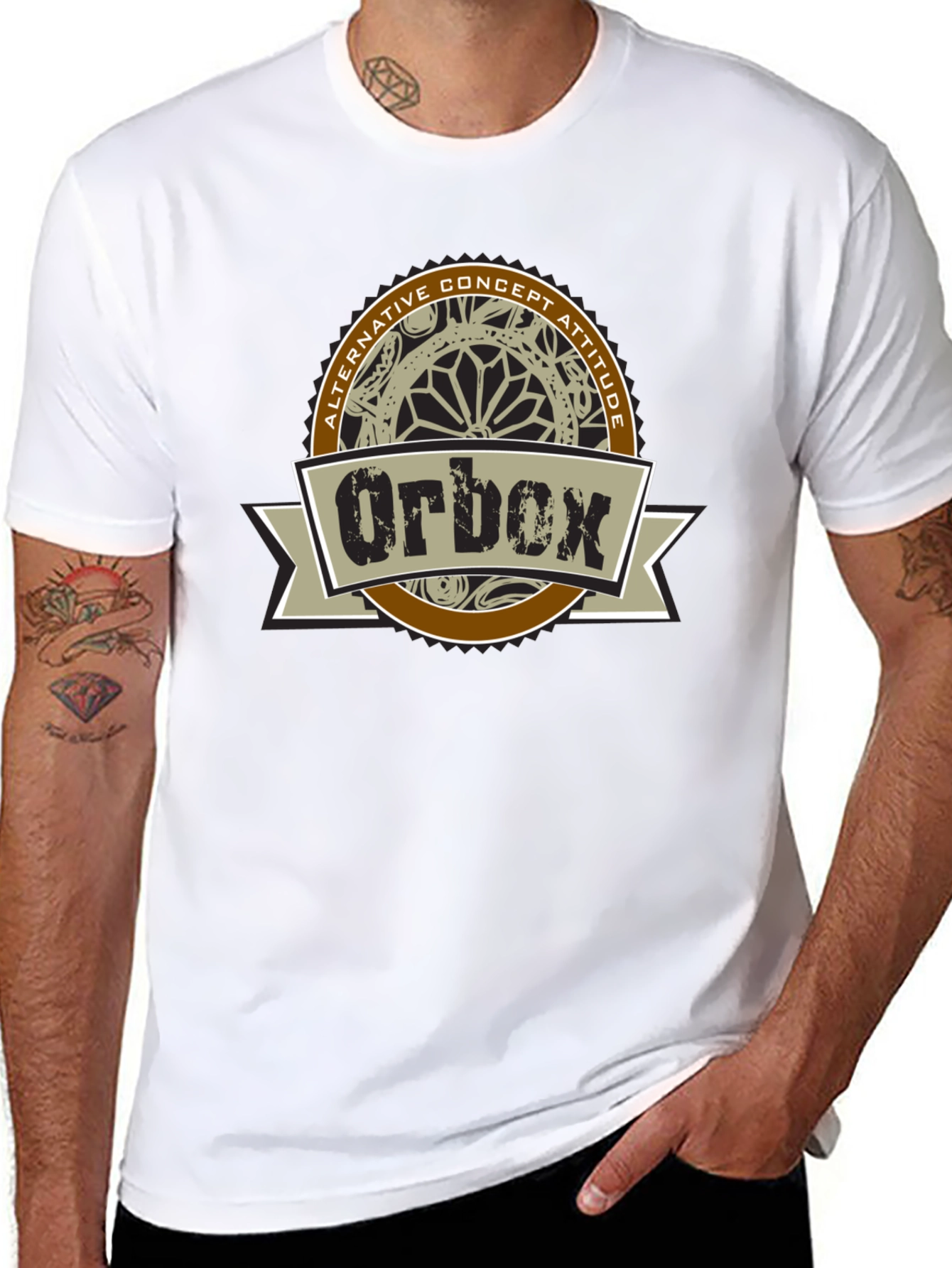 Orbex Alternative Concept Attitude Black T-Shirt