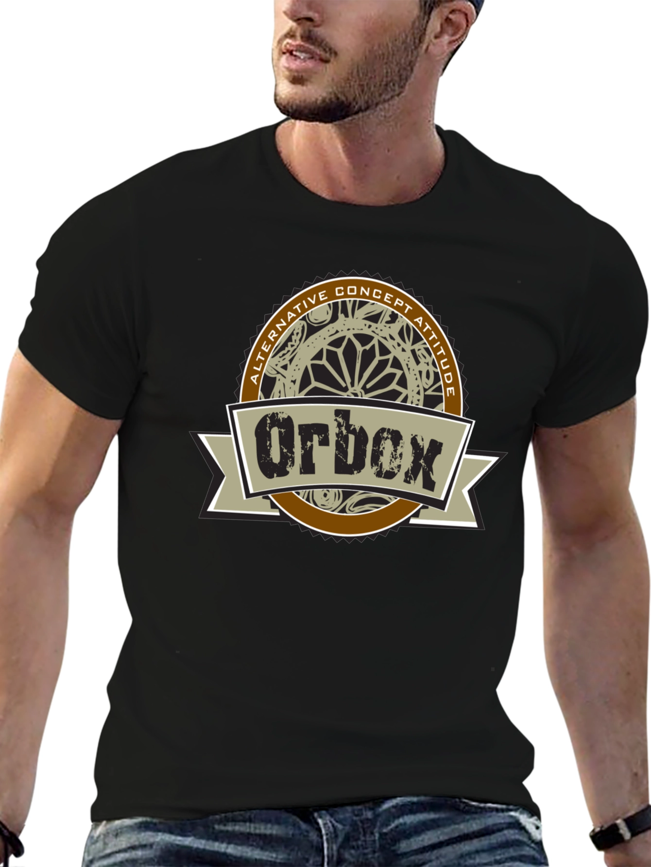 Orbex Alternative Concept Attitude Black T-Shirt