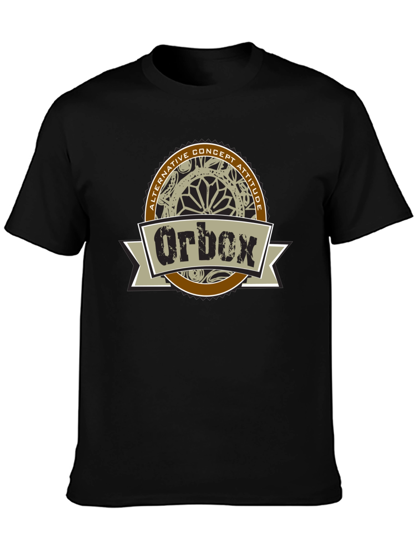 Orbex Alternative Concept Attitude Black T-Shirt