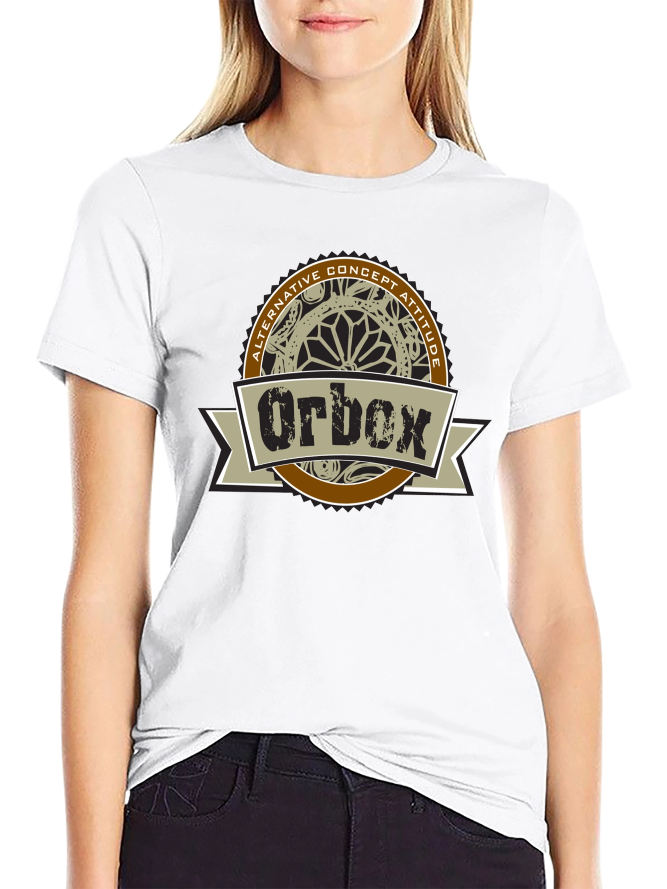 Orbex Alternative Concept Attitude Black T-Shirt