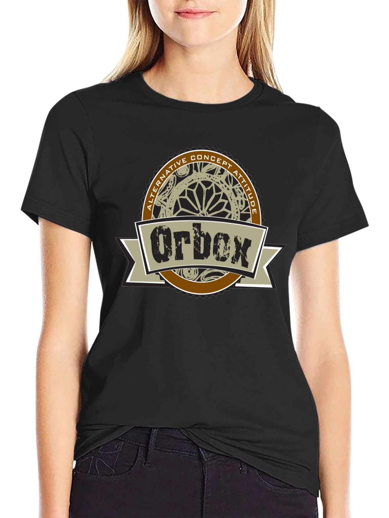 Orbex Alternative Concept Attitude Black T-Shirt