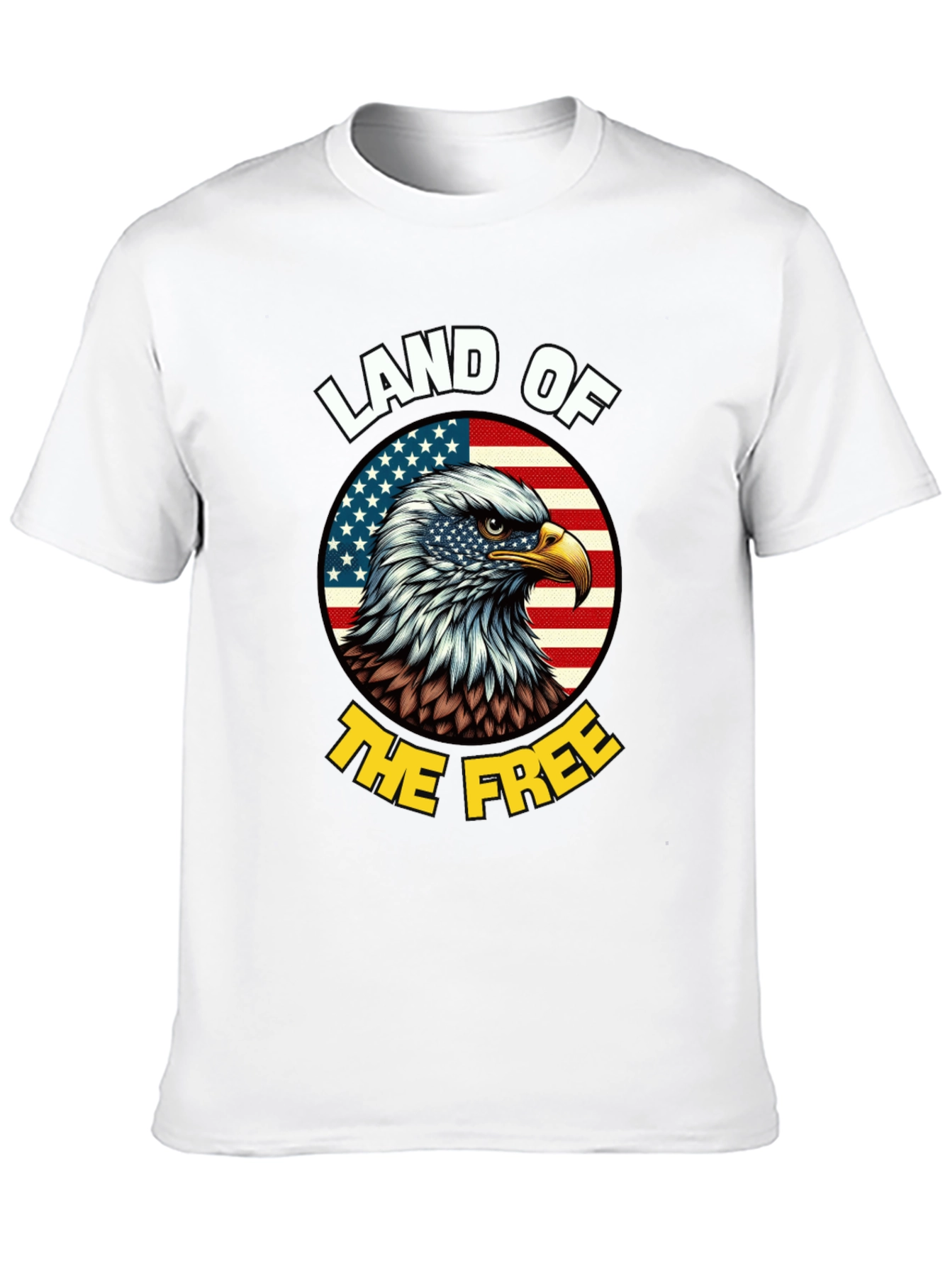 Patriotic Eagle USA Flag T-Shirt