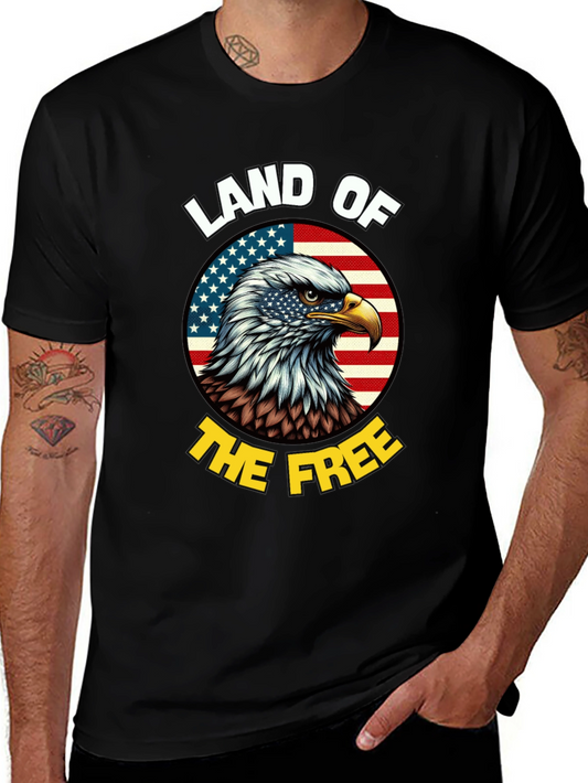 Patriotic Eagle USA Flag T-Shirt