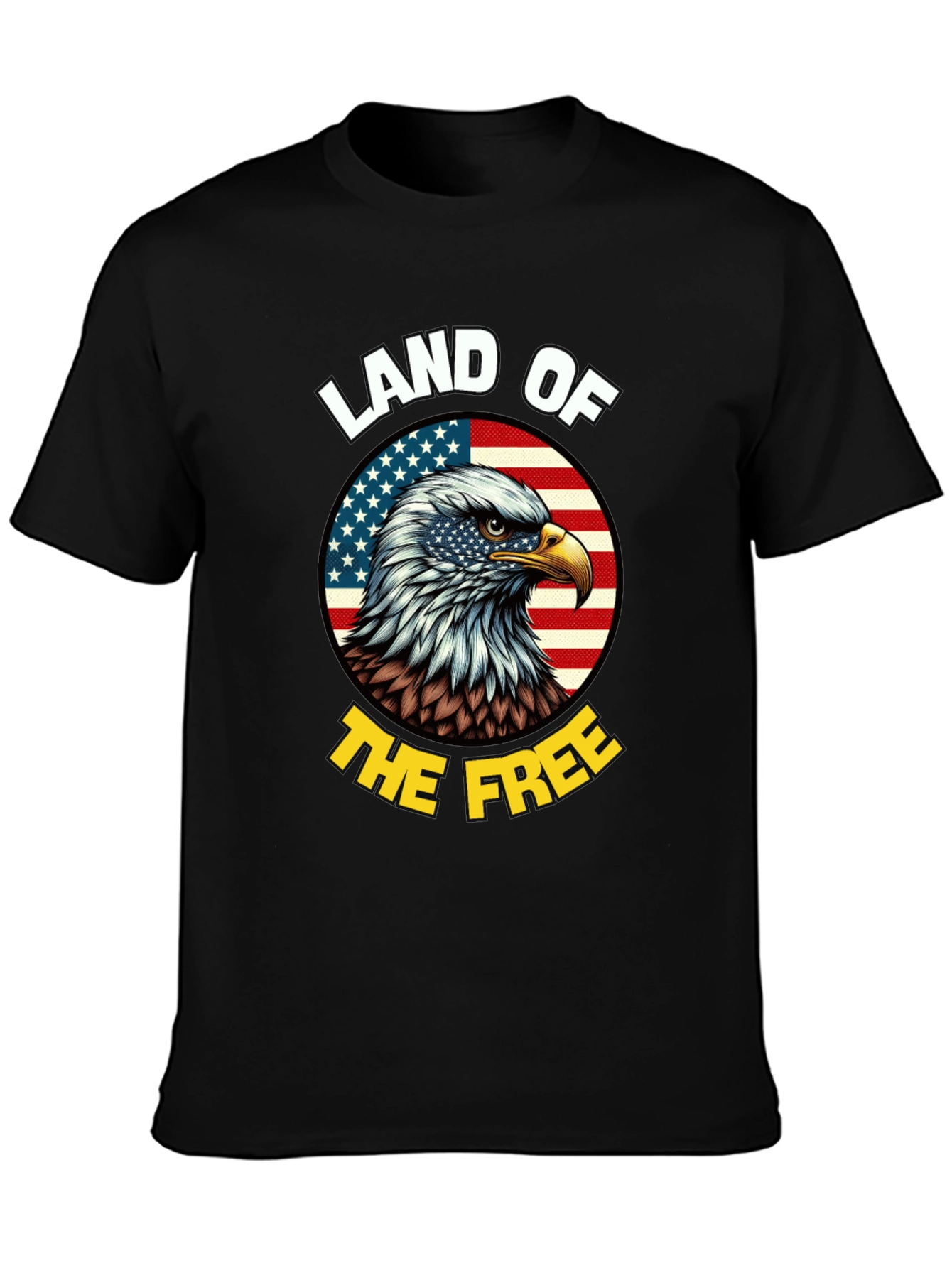 Patriotic Eagle USA Flag T-Shirt