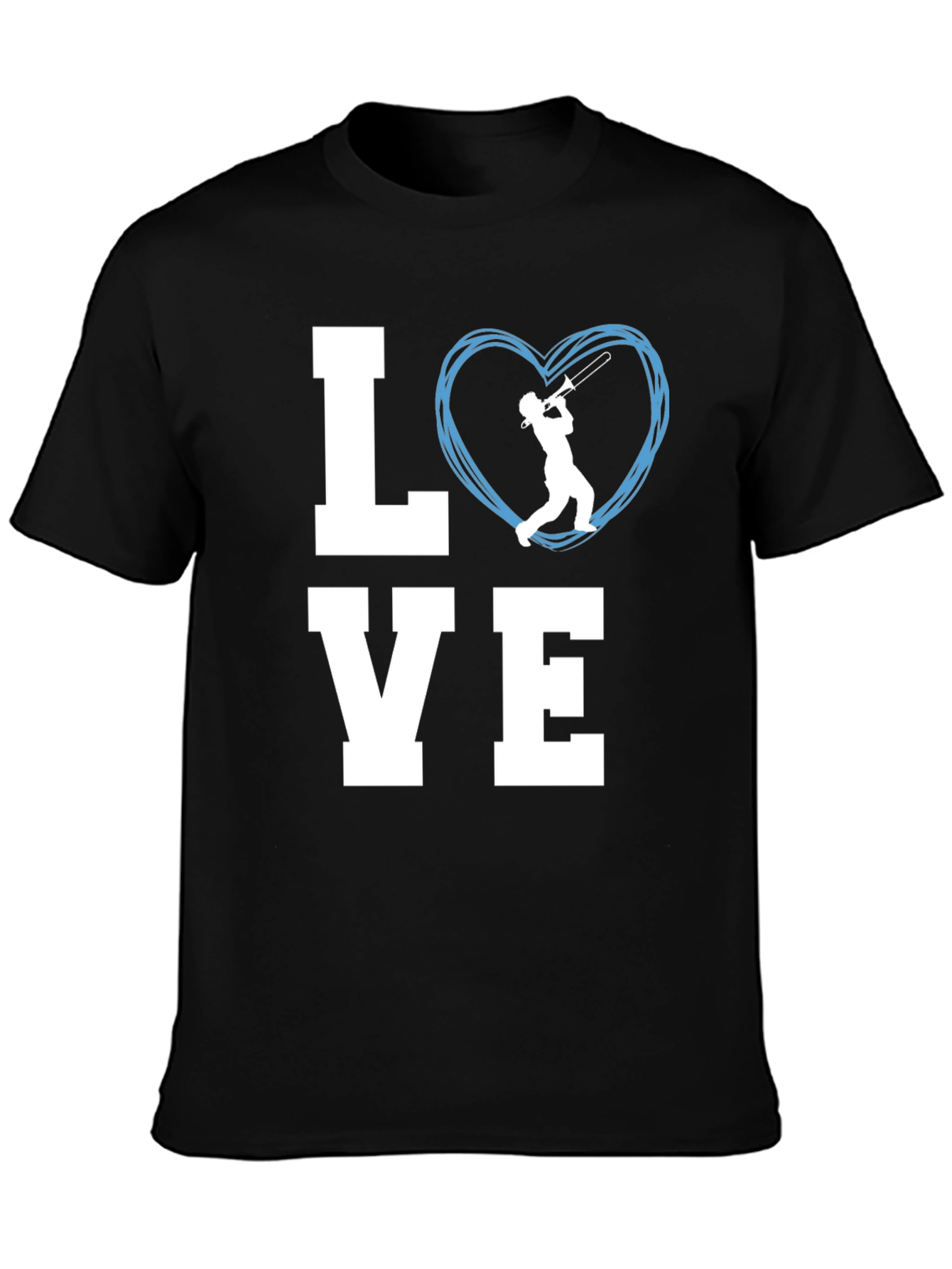 Love Trombone T-Shirt - Music Lover Tee
