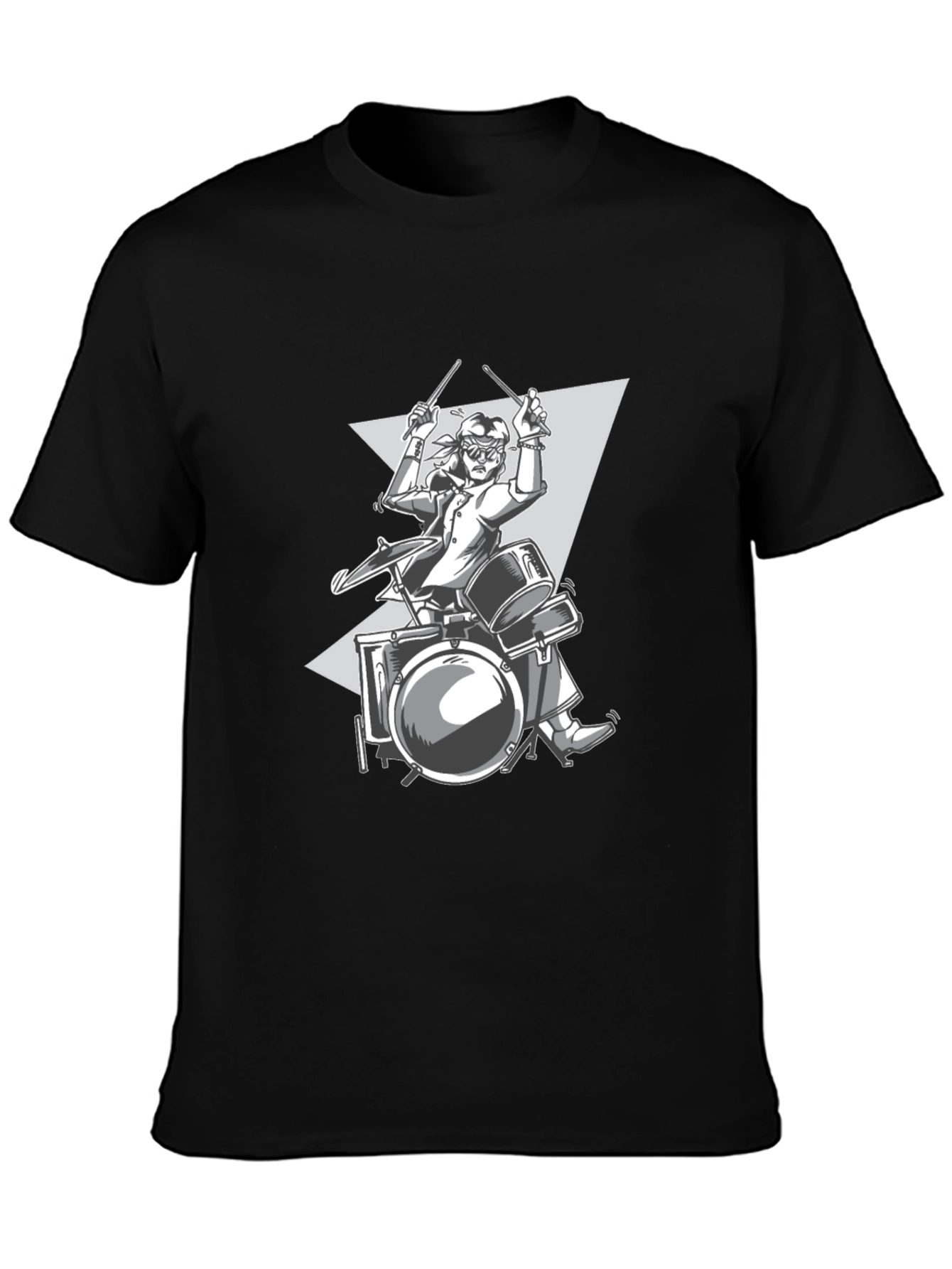 Drummer Graphic T-Shirt - Rock On!