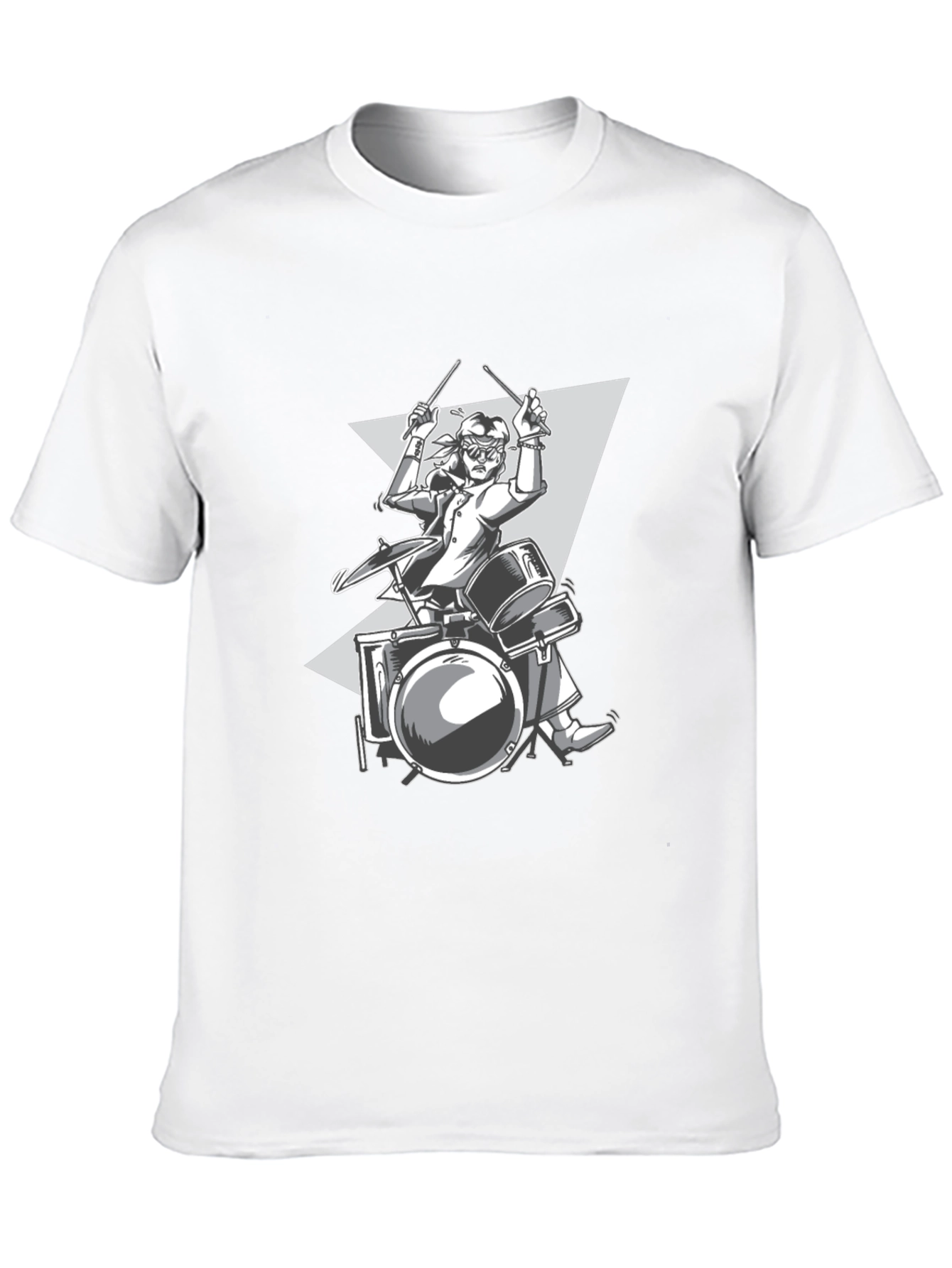 Drummer Graphic T-Shirt - Rock On!