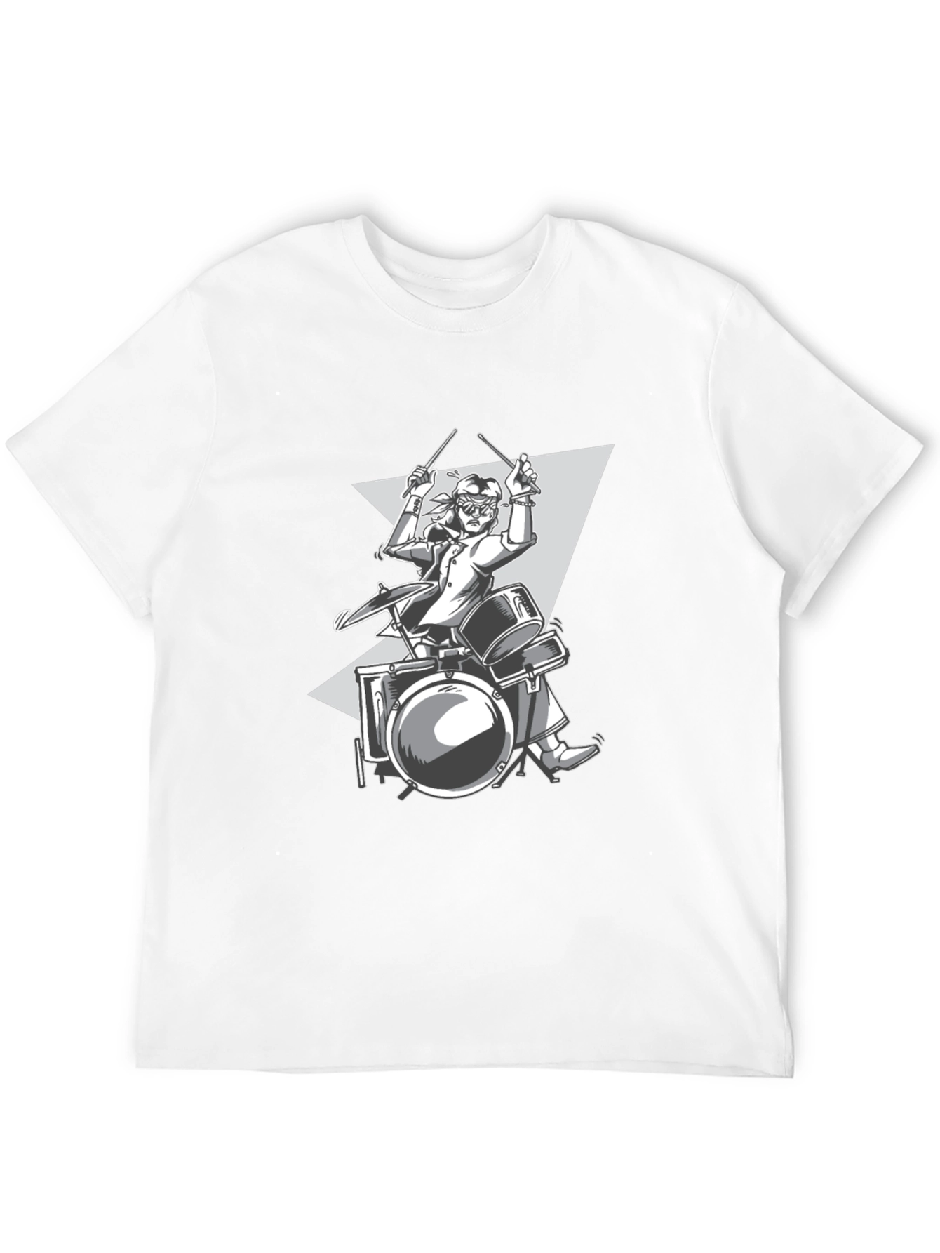 Drummer Graphic T-Shirt - Rock On!