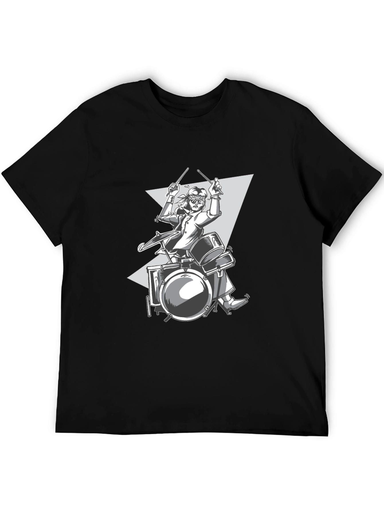 Drummer Graphic T-Shirt - Rock On!