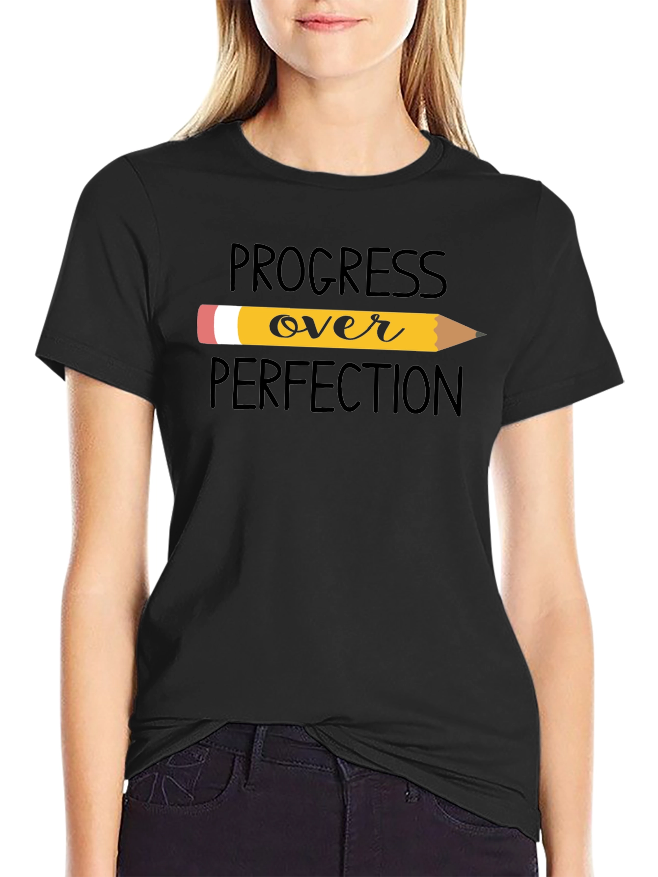 Progress Over Perfection Graphic Tee