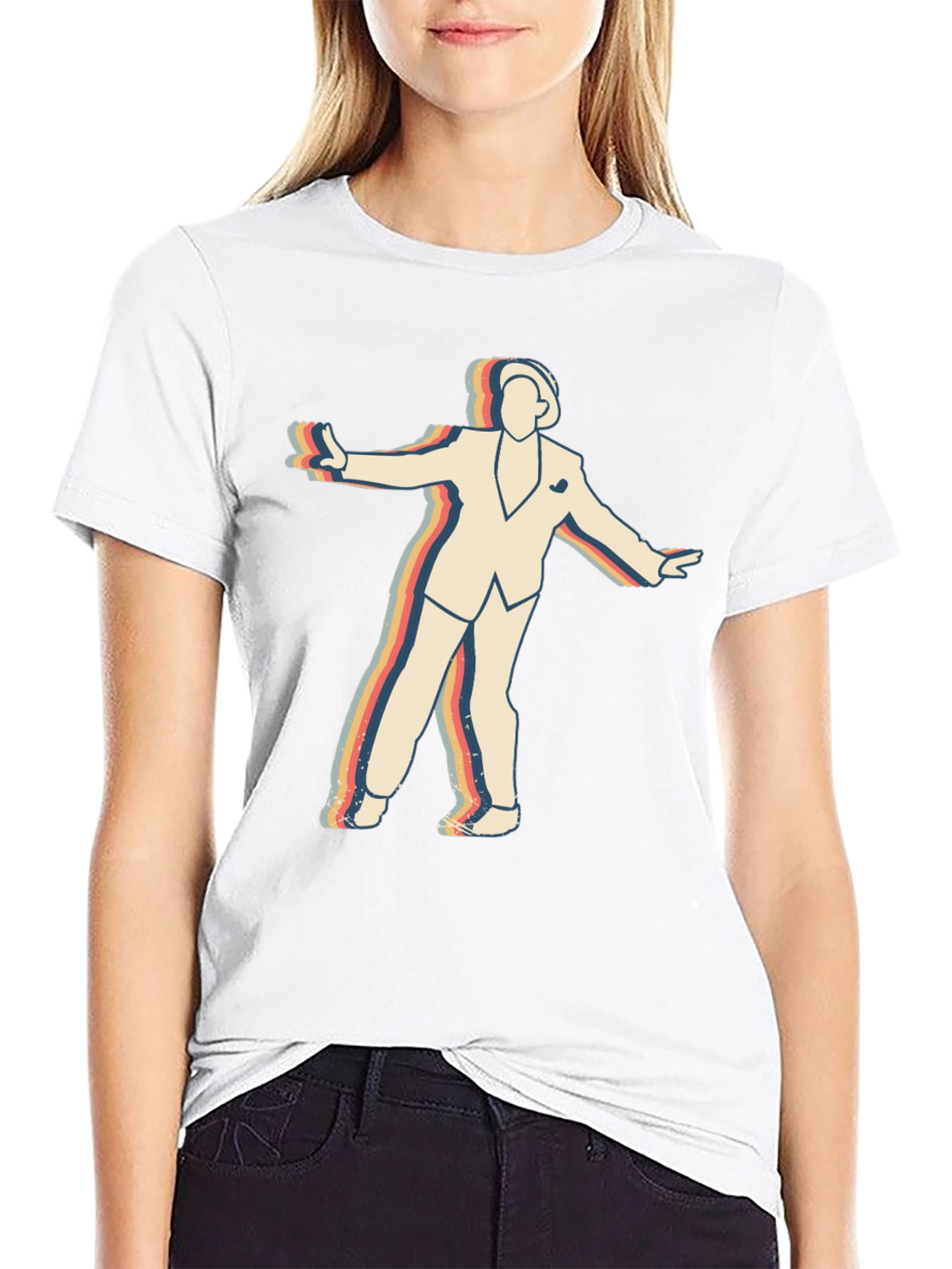 Retro Jazz Singer Graphic Tee