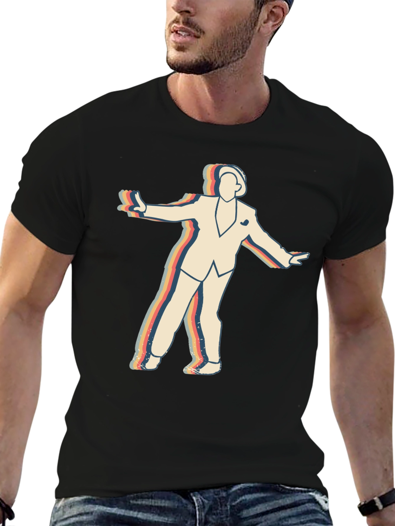 Retro Jazz Singer Graphic Tee