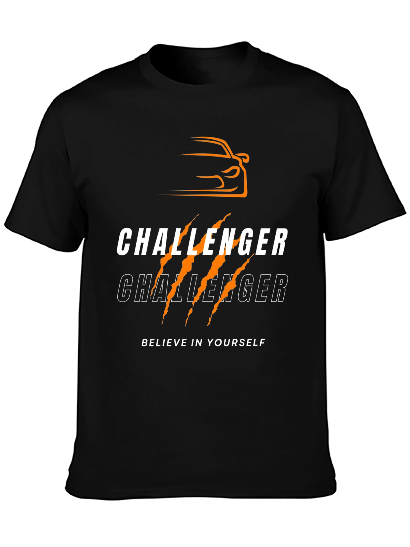 Challenger Graphic T-Shirt Believe in Yourself Tee