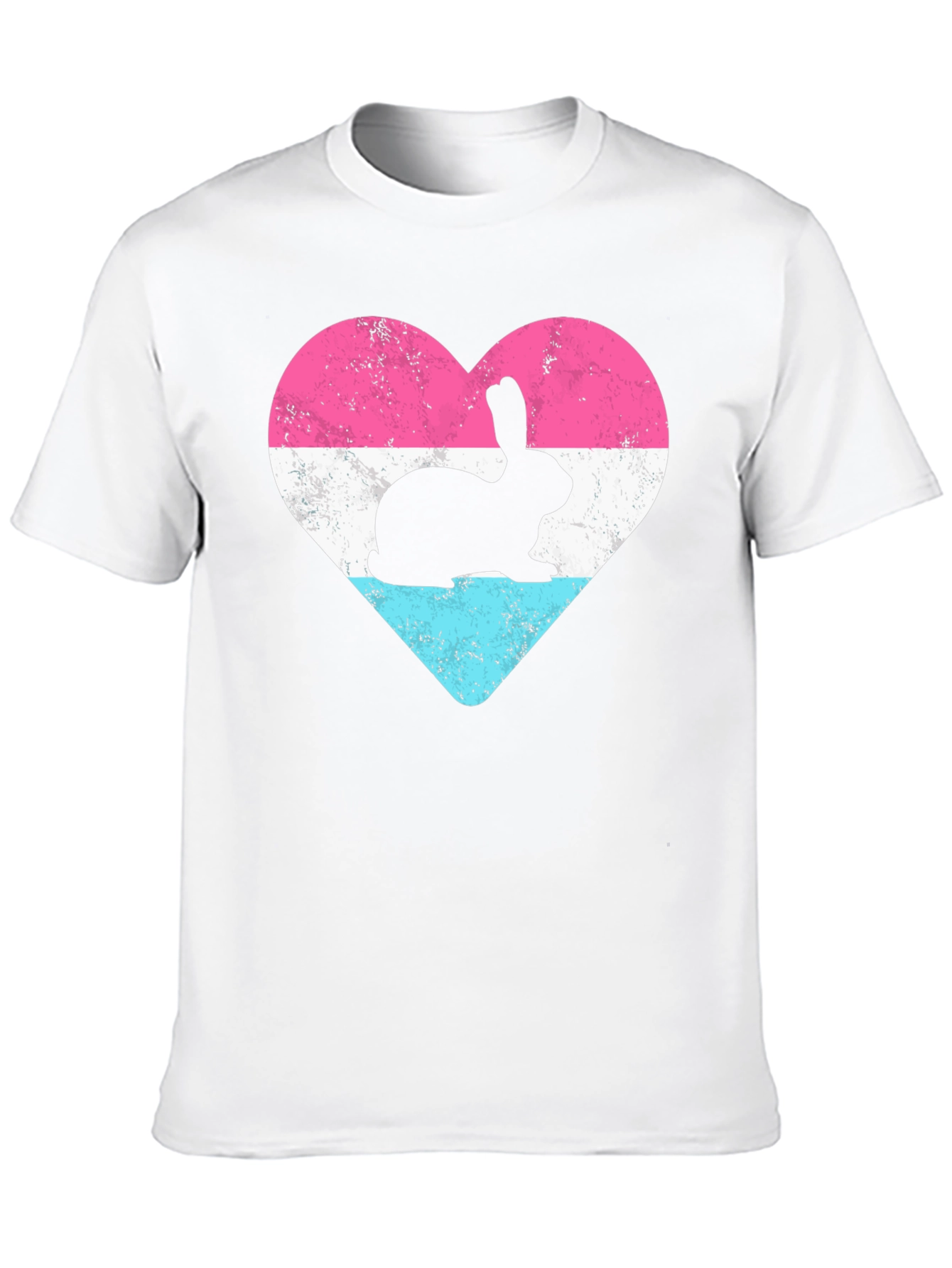 Bunny Heart T-Shirt - Cute & Stylish Design
