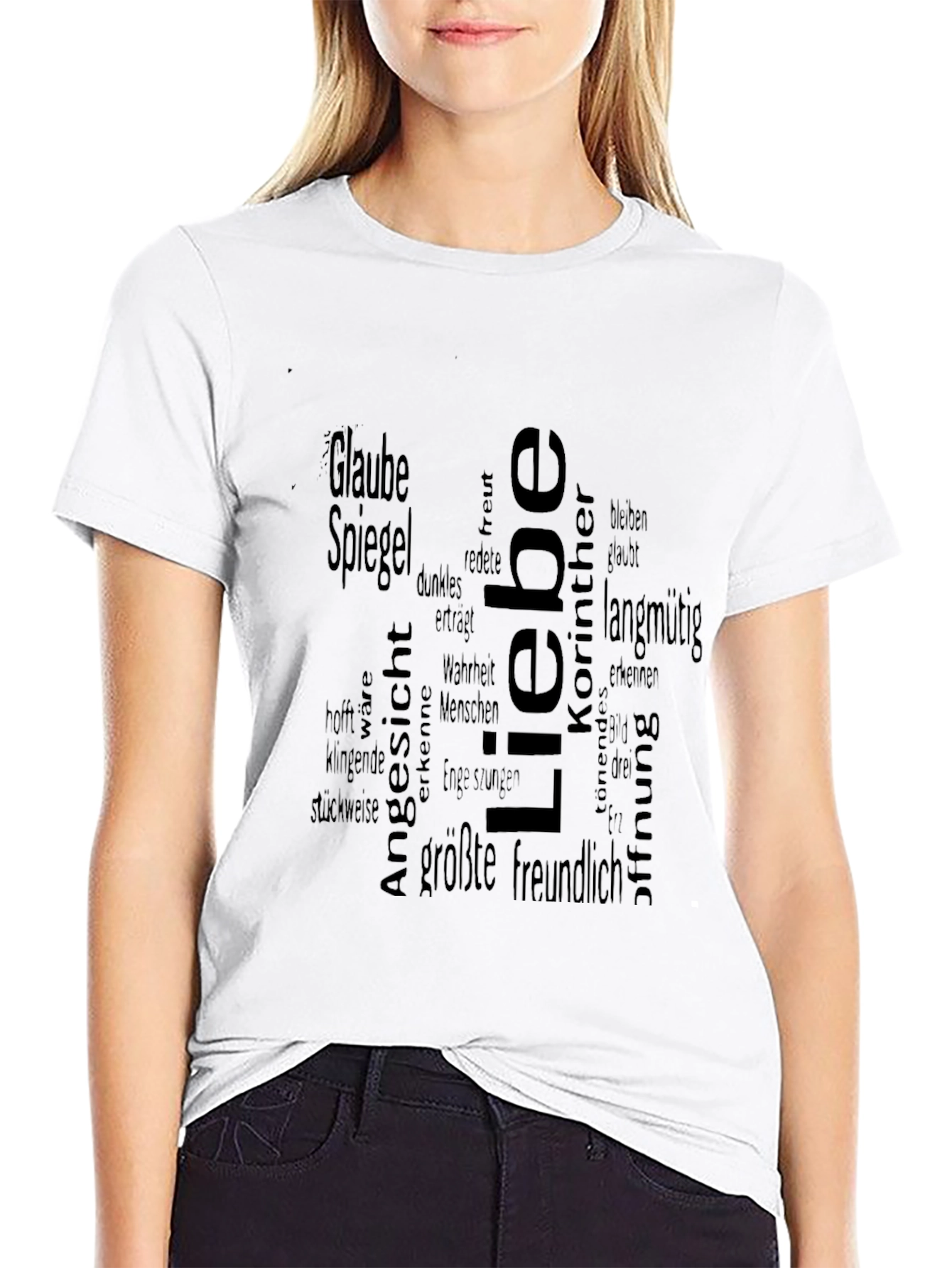 Love T-Shirt - German Words Design