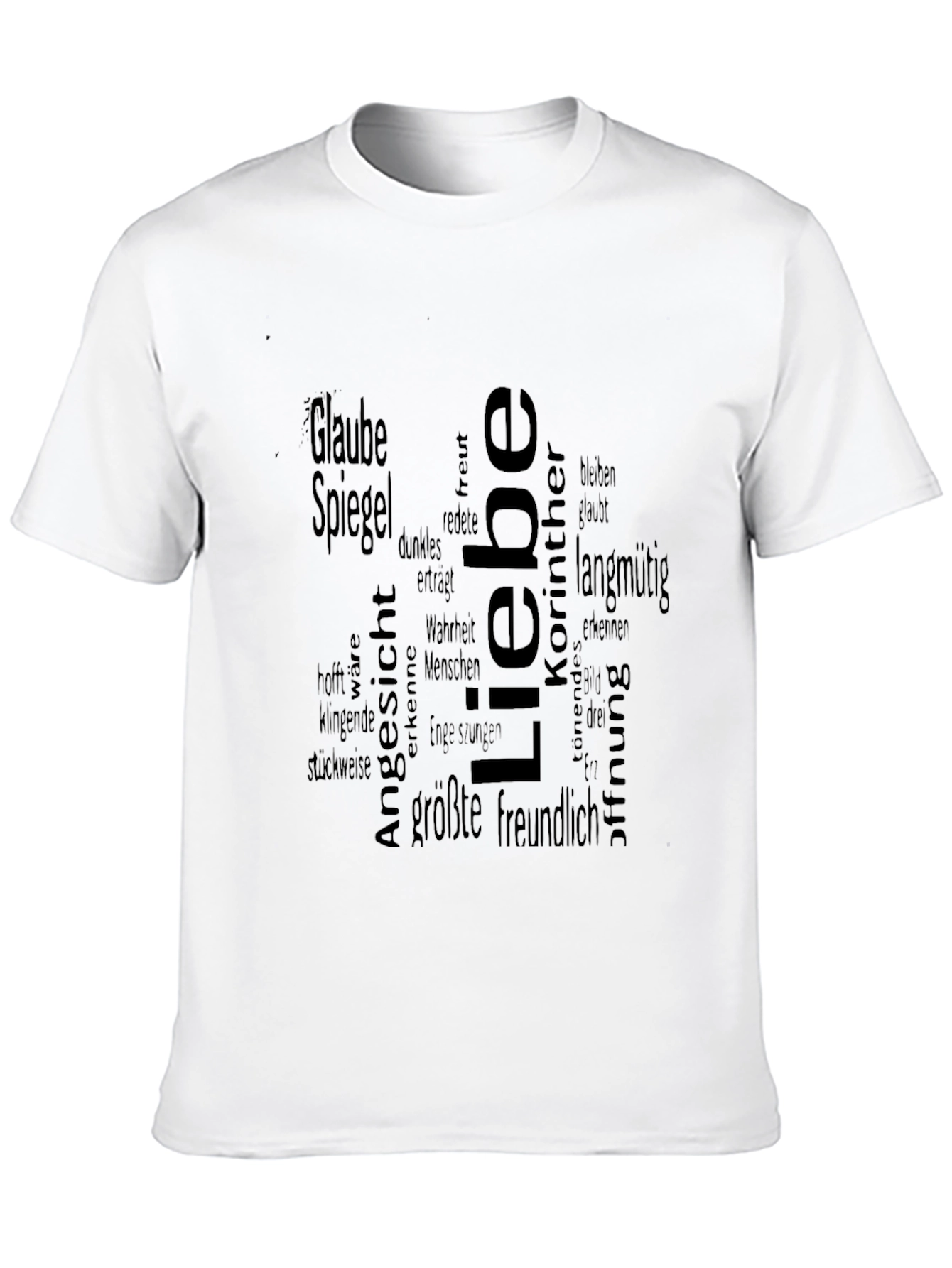 Love T-Shirt - German Words Design