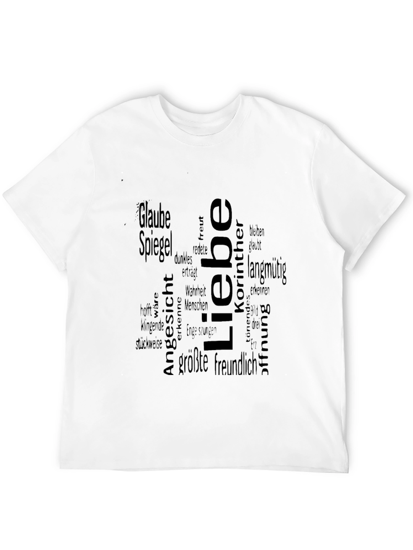 Love T-Shirt - German Words Design