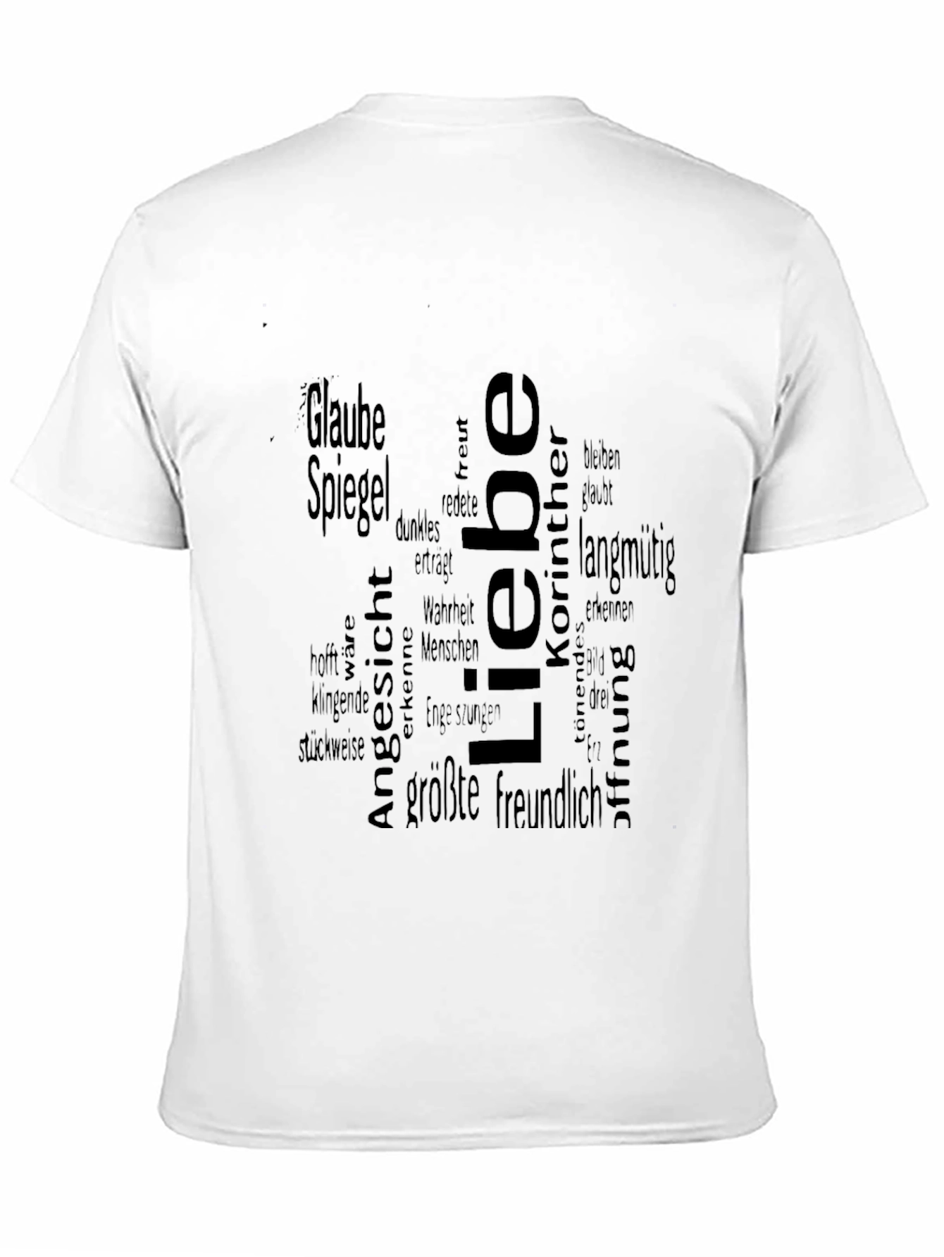 Love T-Shirt - German Words Design