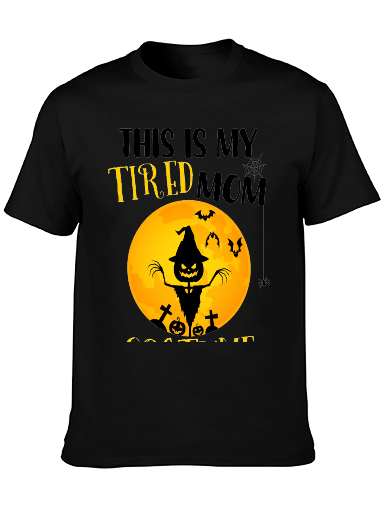 Tired Mom Halloween T-Shirt