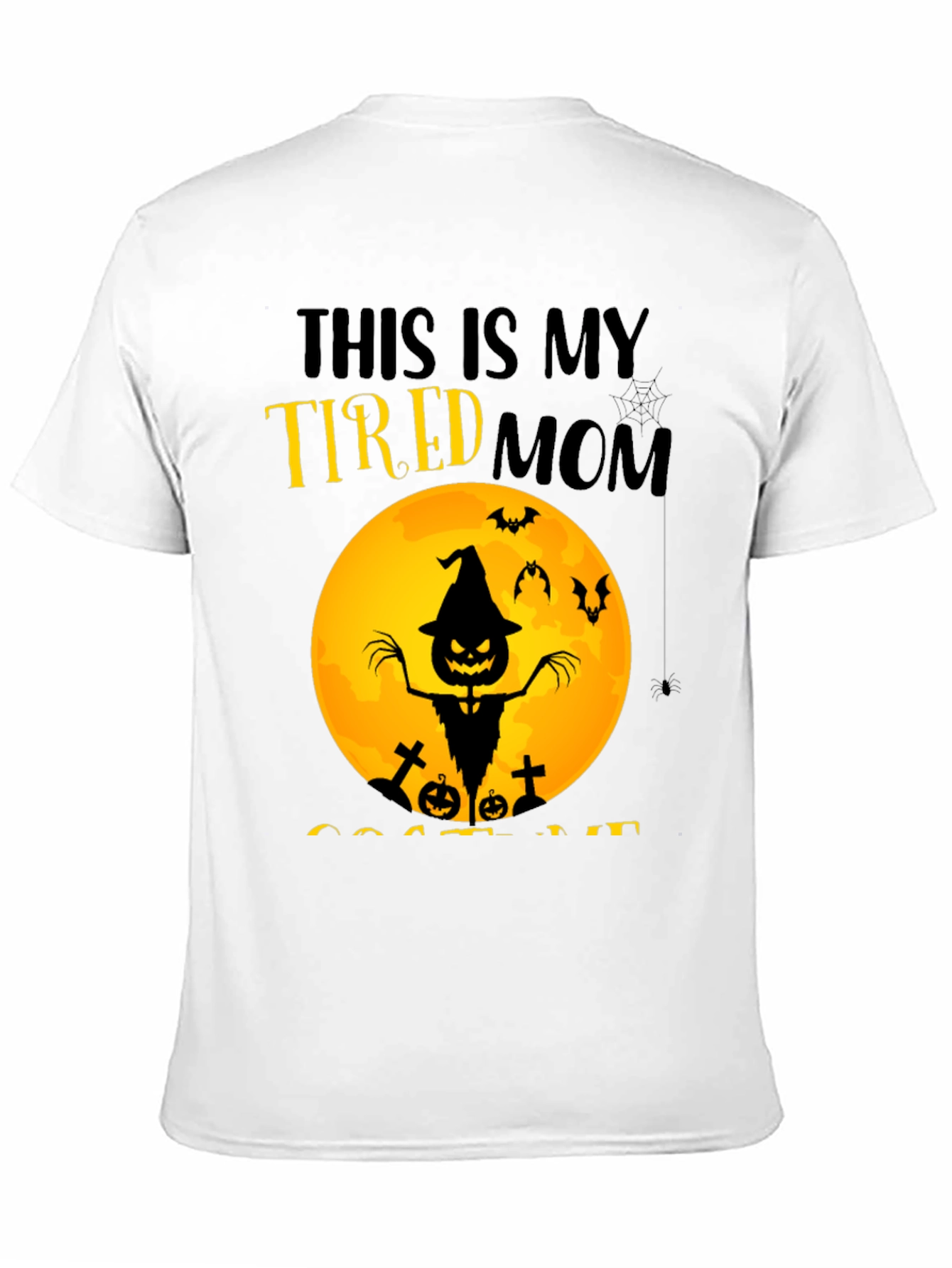 Tired Mom Halloween T-Shirt