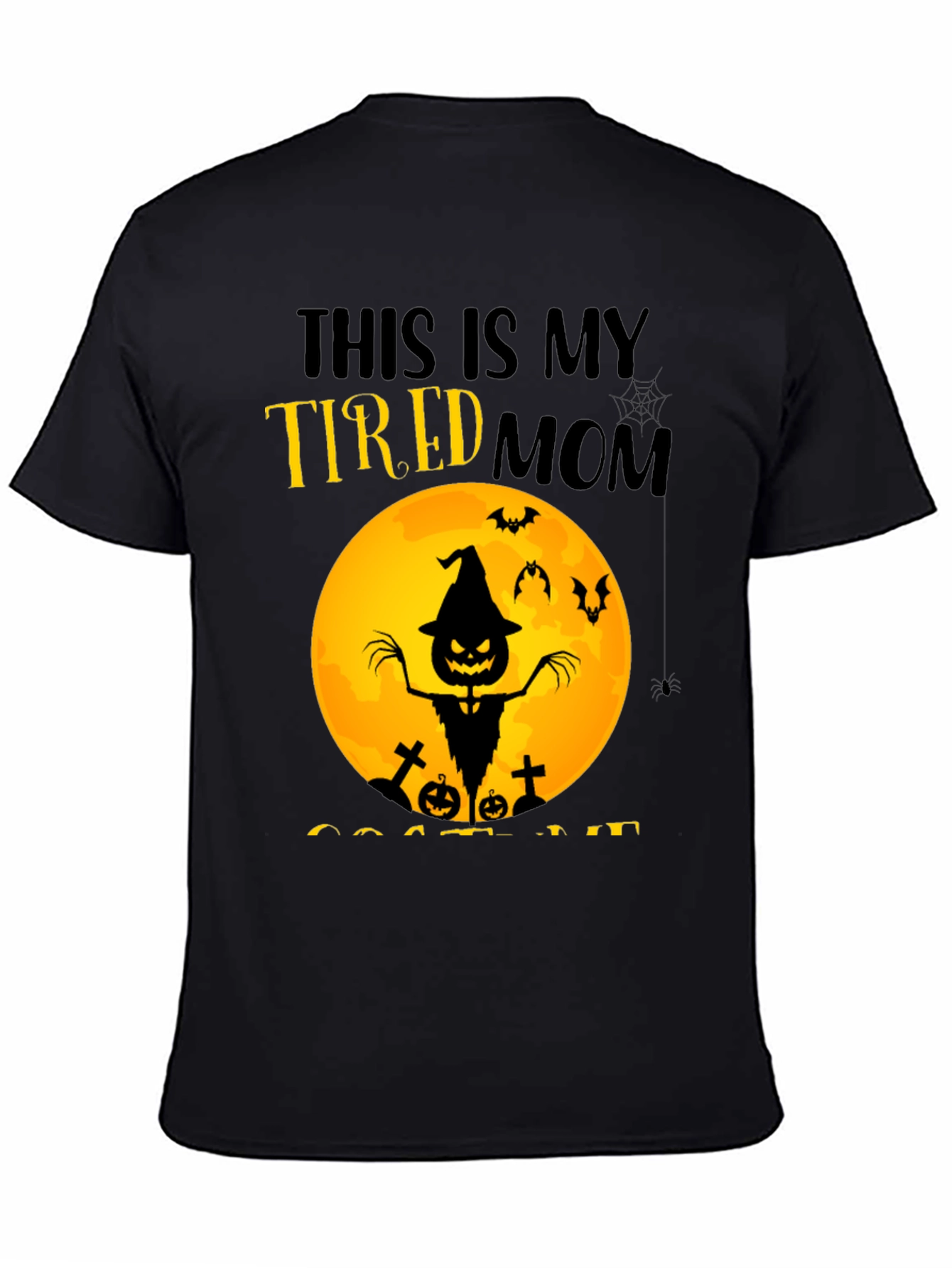 Tired Mom Halloween T-Shirt