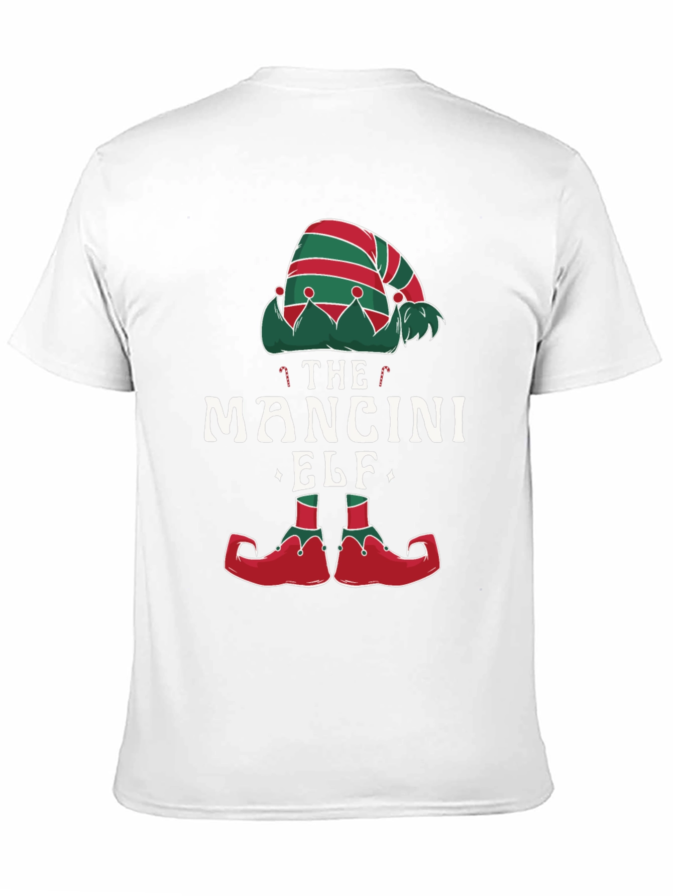 Mancini Elf Matching Family Christmas T-Shirt