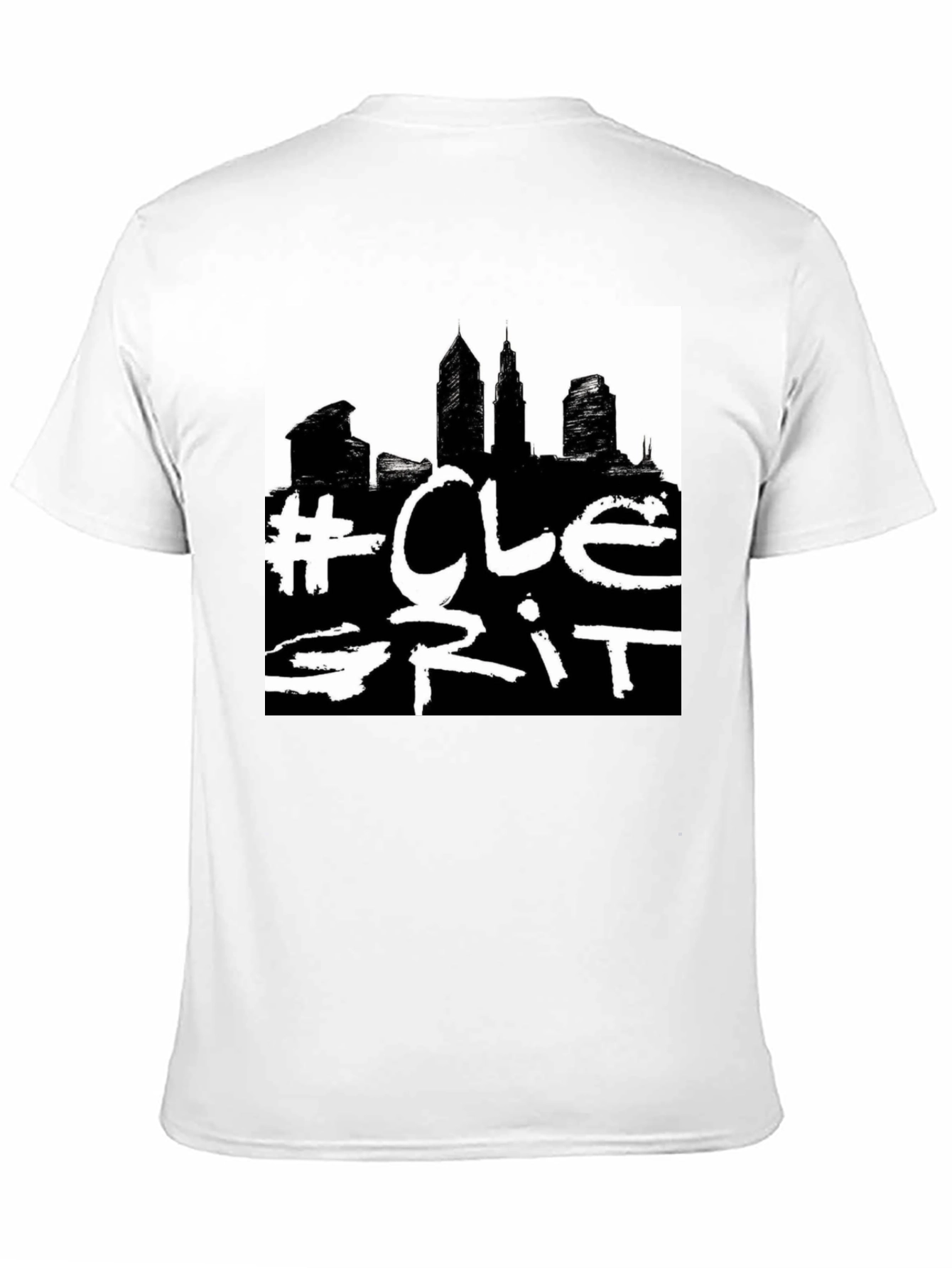 CLE Grit Black Graphic Tee