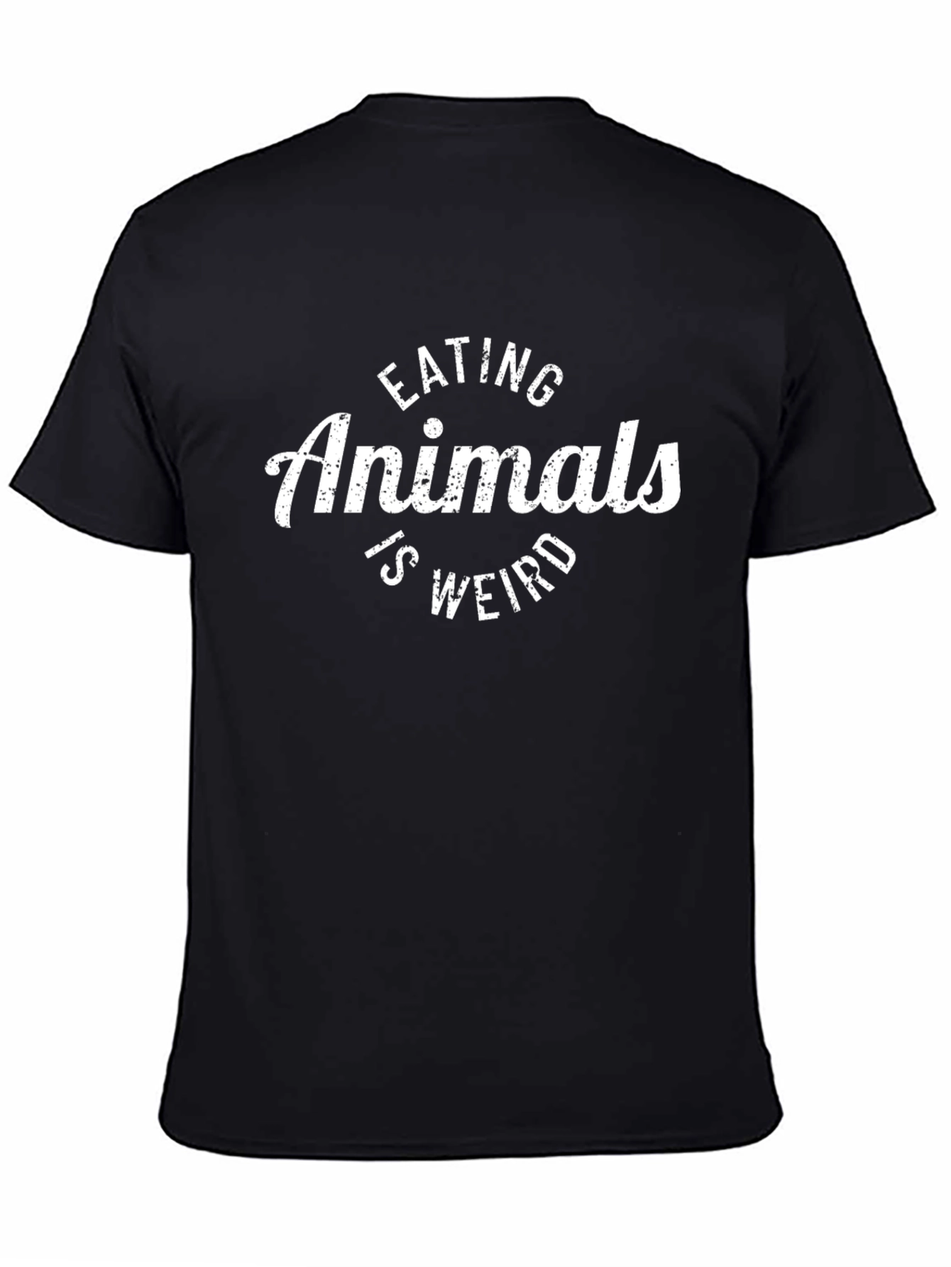 Eating Animals is Weird Graphic Tee - Vegan Friendly!