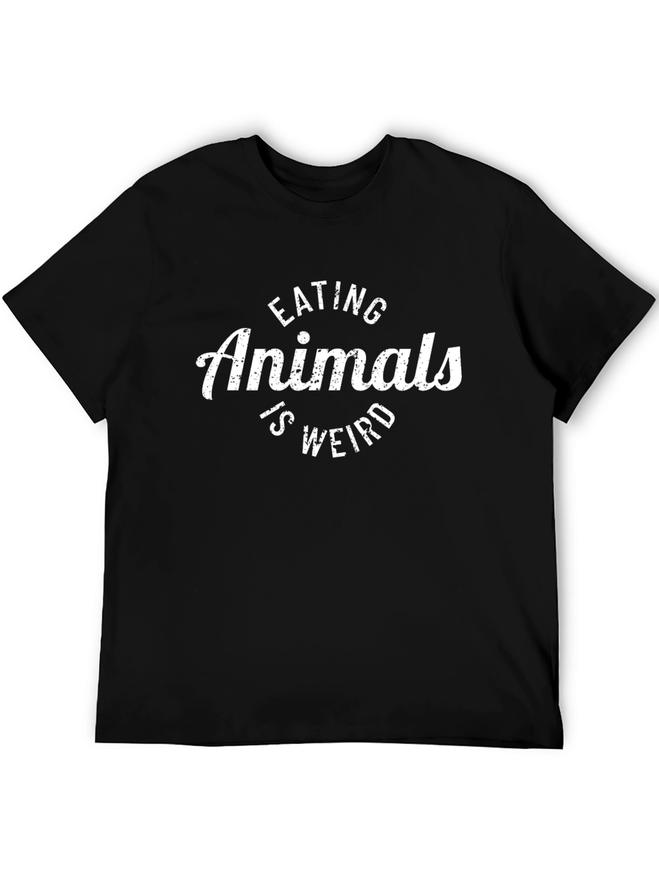 Eating Animals is Weird Graphic Tee - Vegan Friendly!