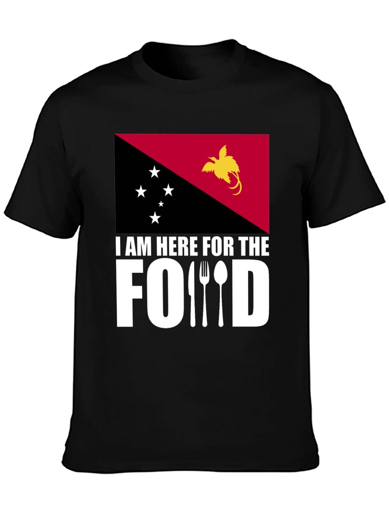 I Am Here For The Food Novelty T-Shirt