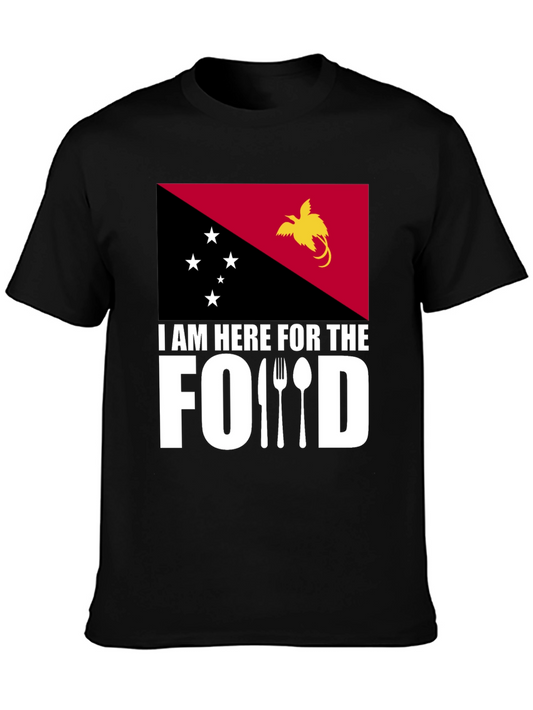 I Am Here For The Food Novelty T-Shirt