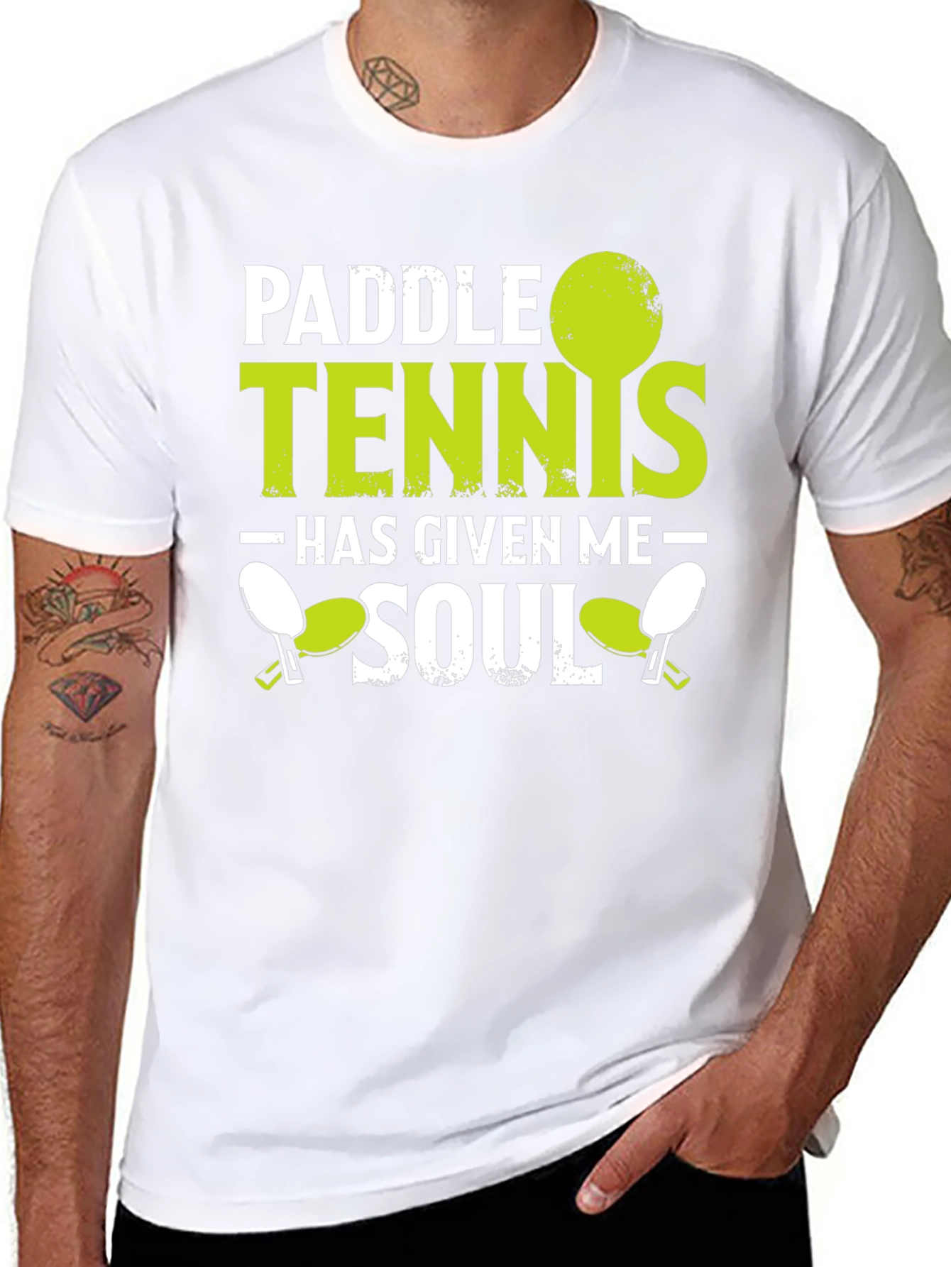 Paddle Tennis Soul T-Shirt - Unique Design