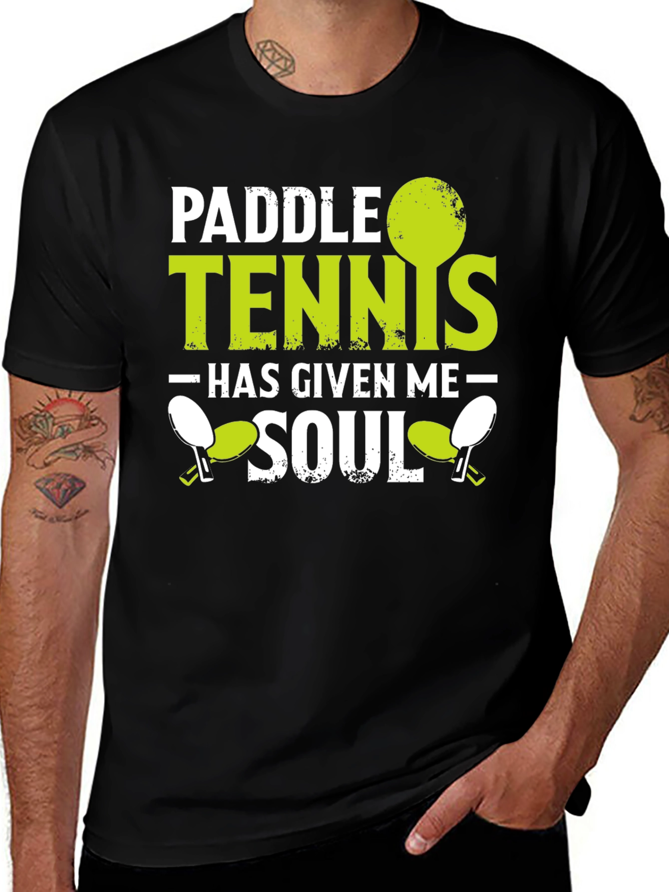 Paddle Tennis Soul T-Shirt - Unique Design
