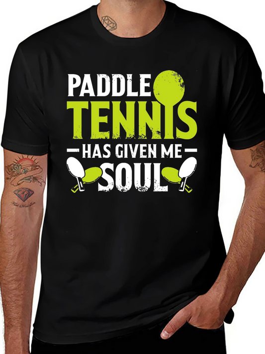 Paddle Tennis Soul T-Shirt - Unique Design