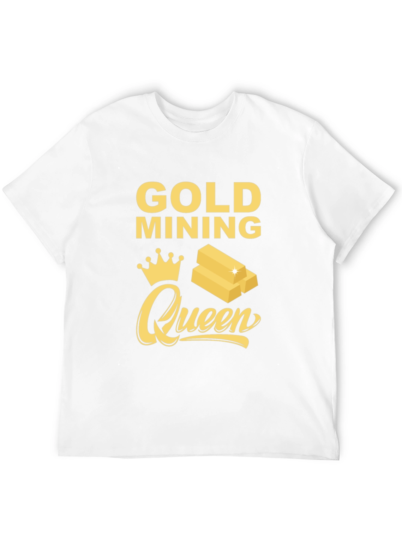 Gold Mining Queen Graphic T-Shirt