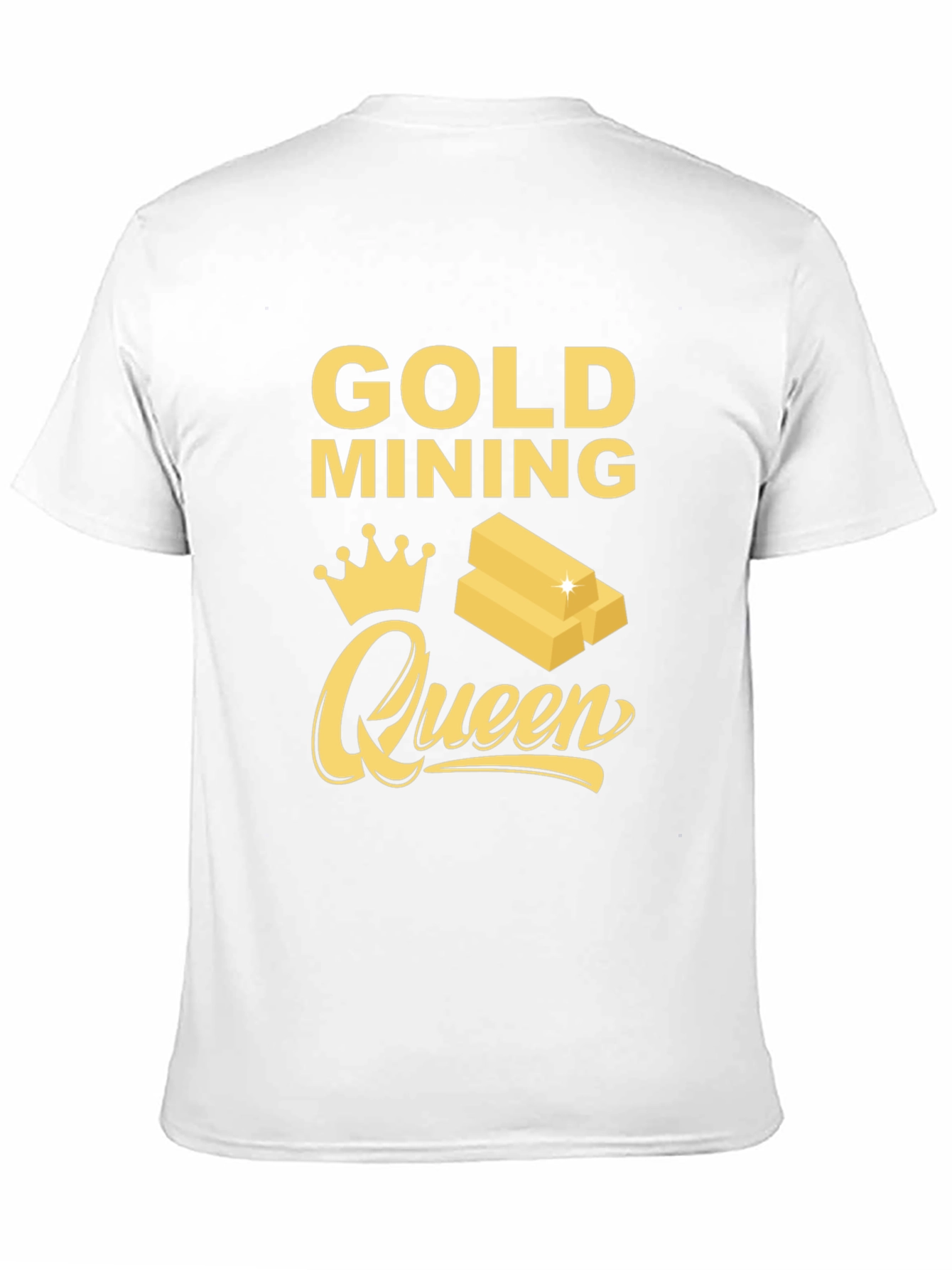 Gold Mining Queen Graphic T-Shirt