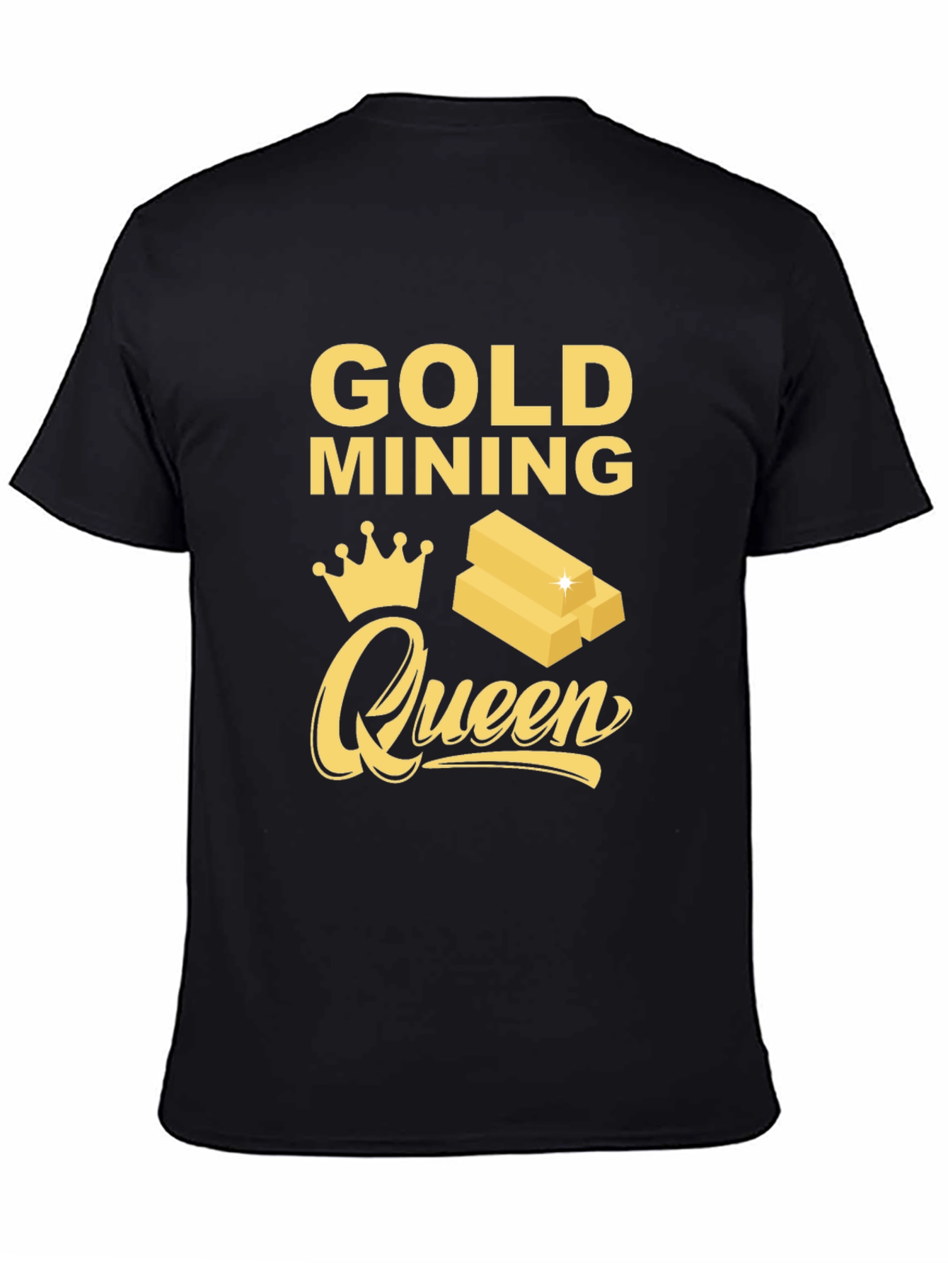Gold Mining Queen Graphic T-Shirt