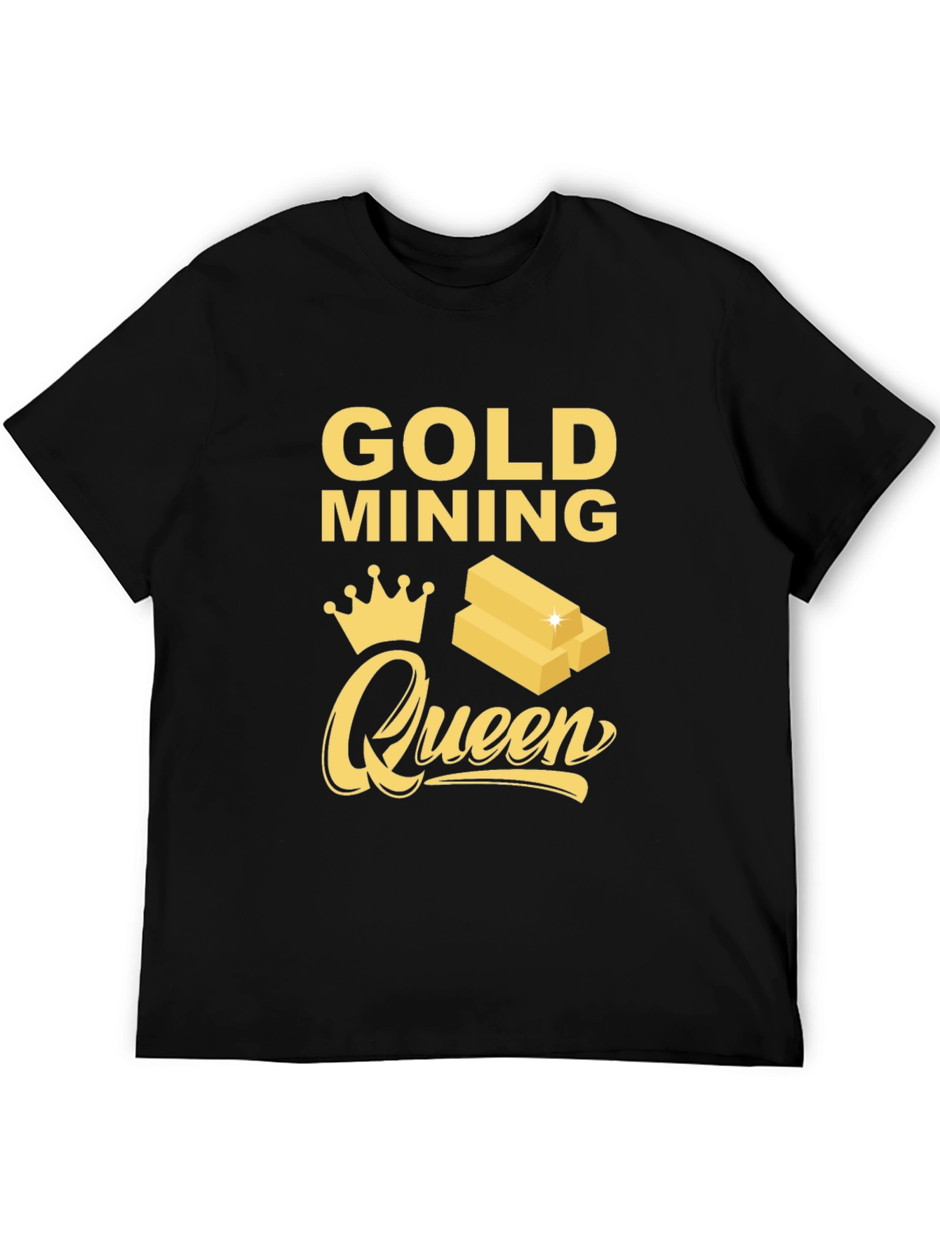 Gold Mining Queen Graphic T-Shirt