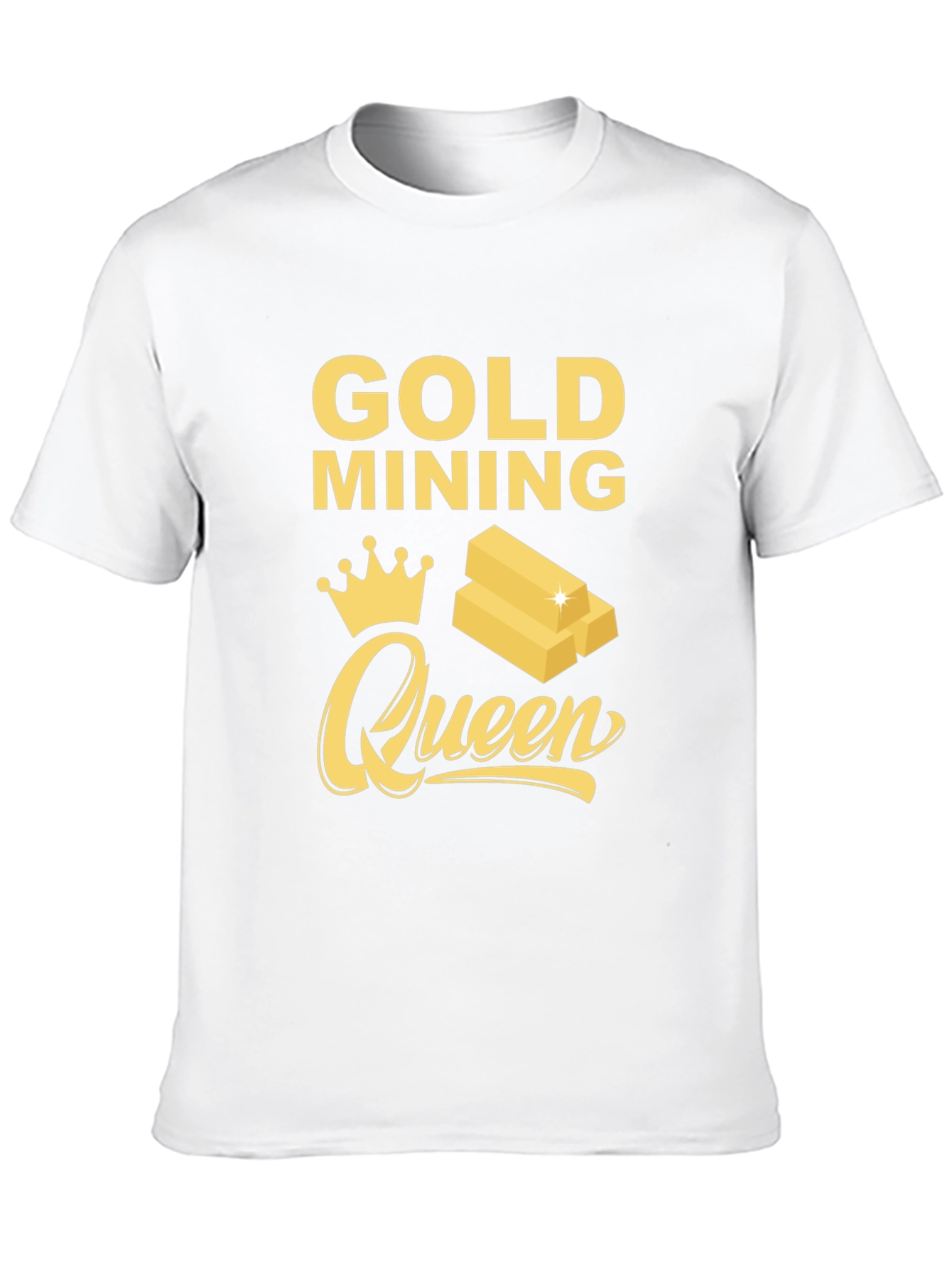Gold Mining Queen Graphic T-Shirt