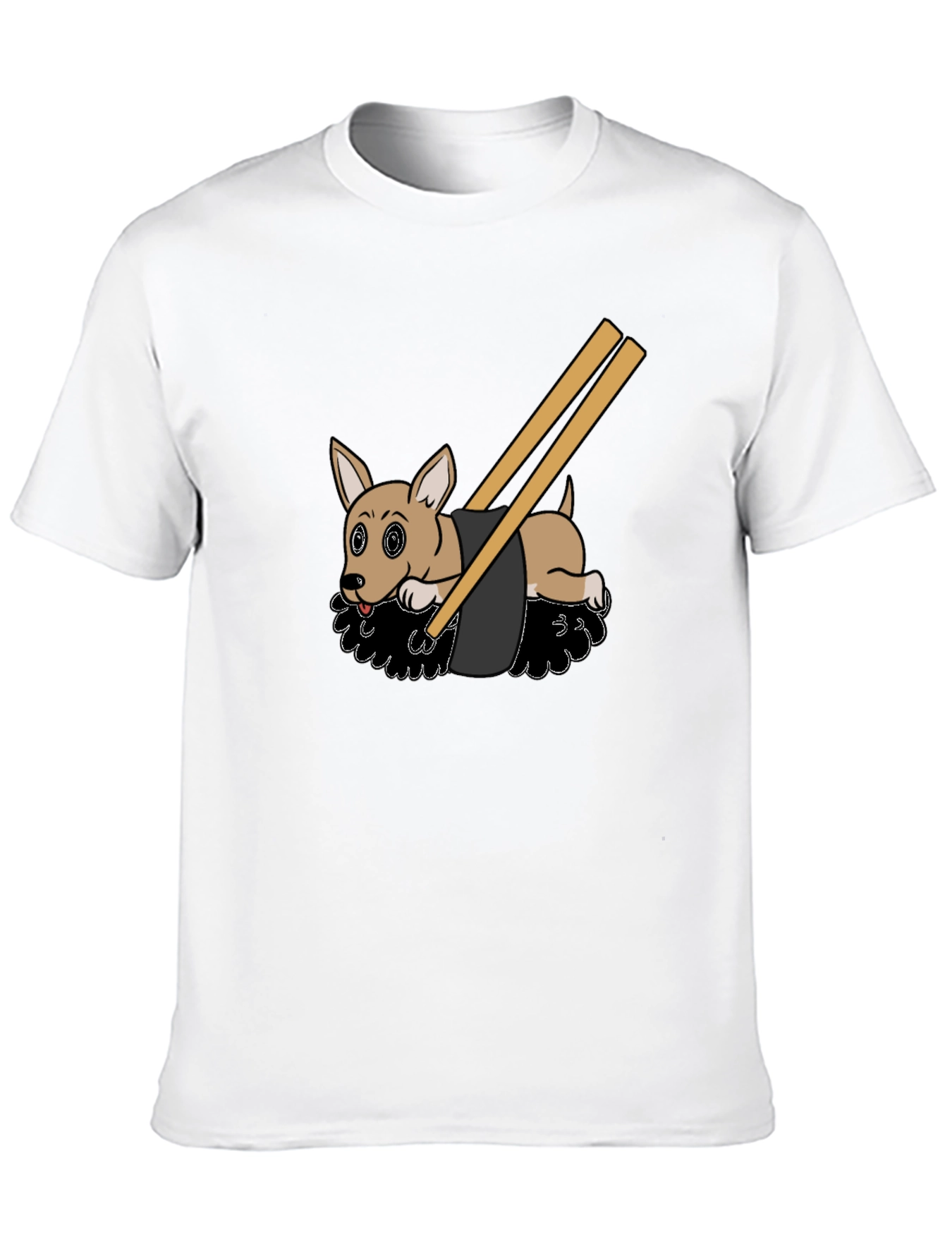 Sushi Dog T-Shirt - Cute and Comfortable