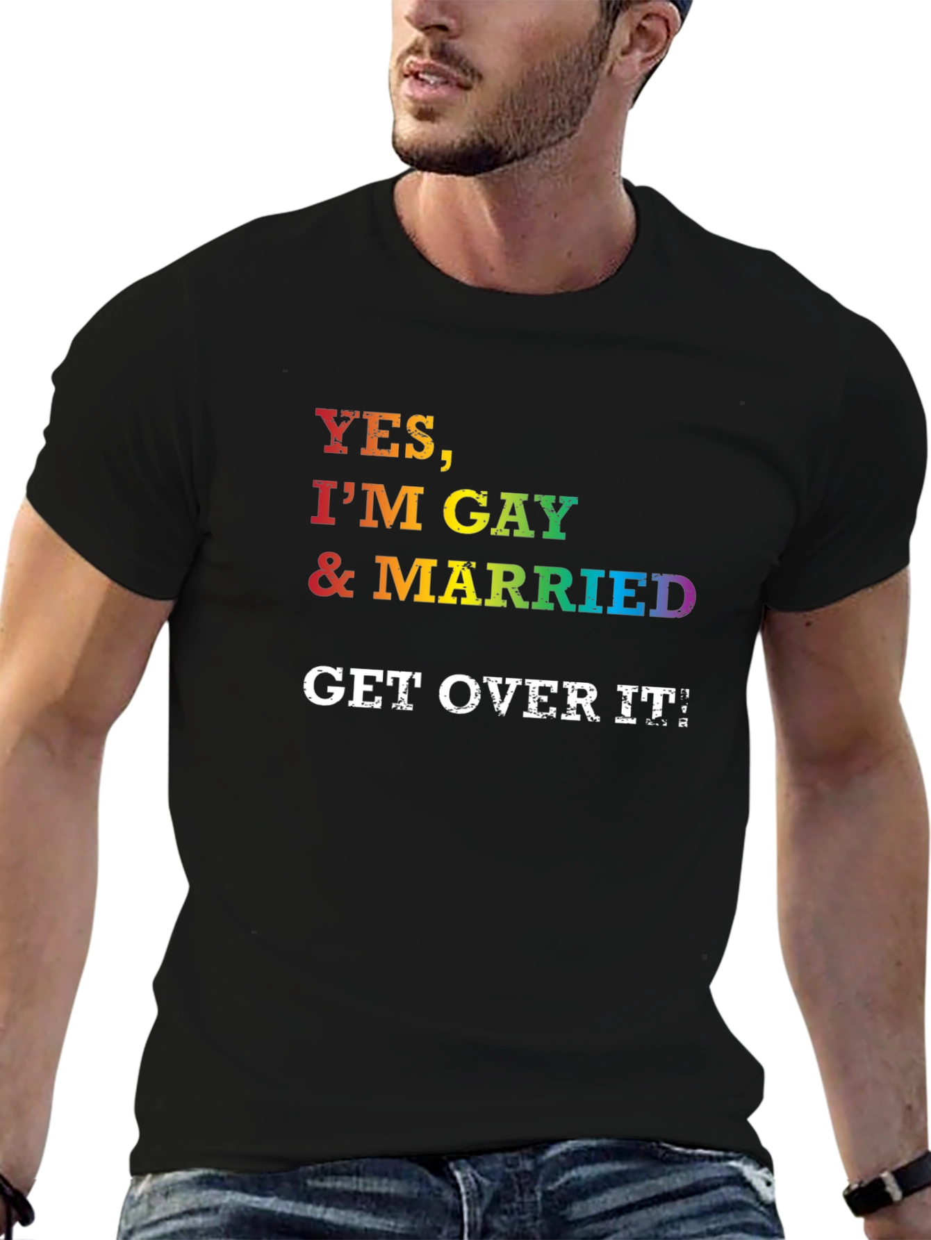 Yes Im Gay & Married! Pride T-Shirt