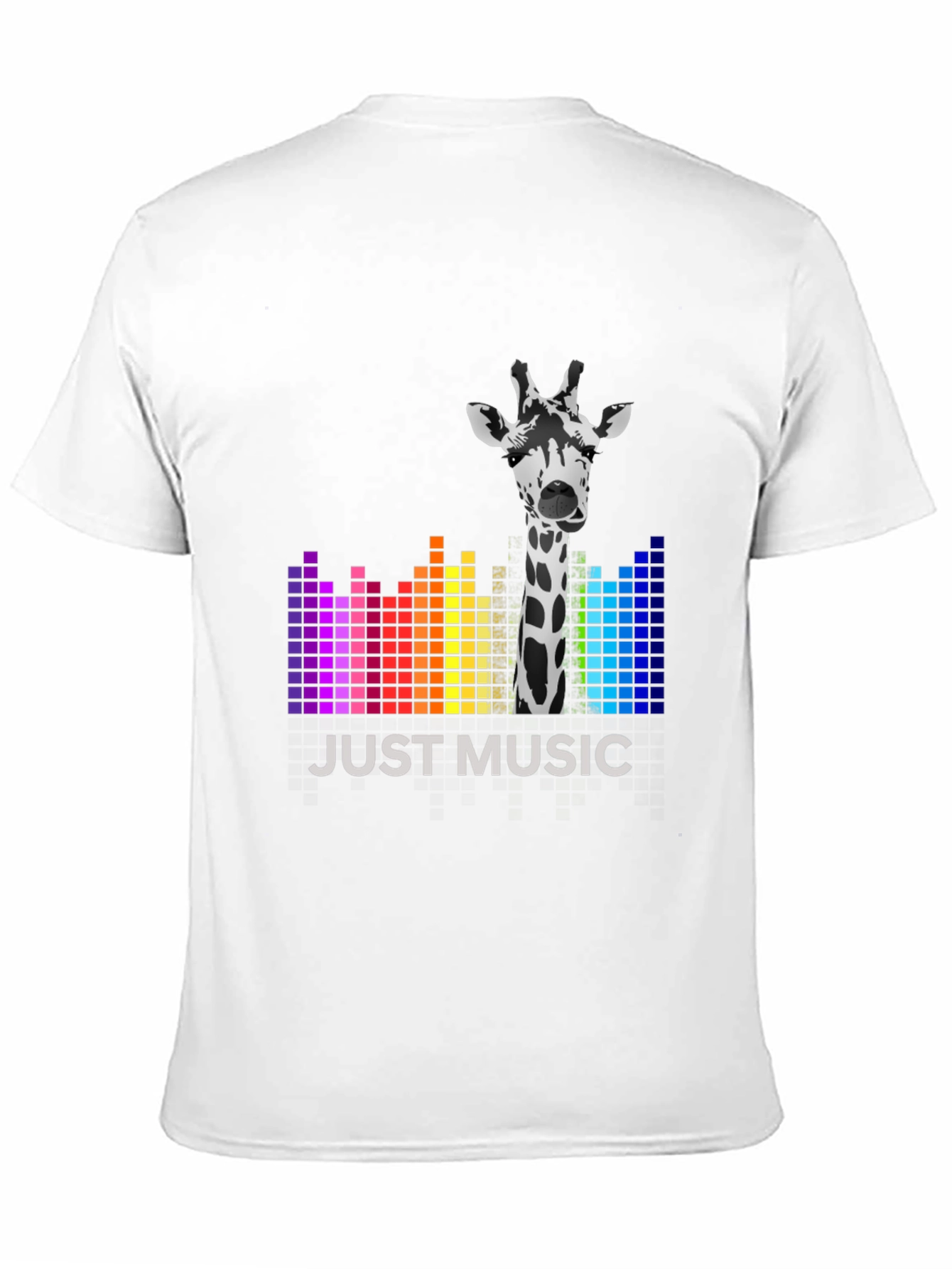 Just Music Giraffe Tee - Stylish Graphic T-Shirt