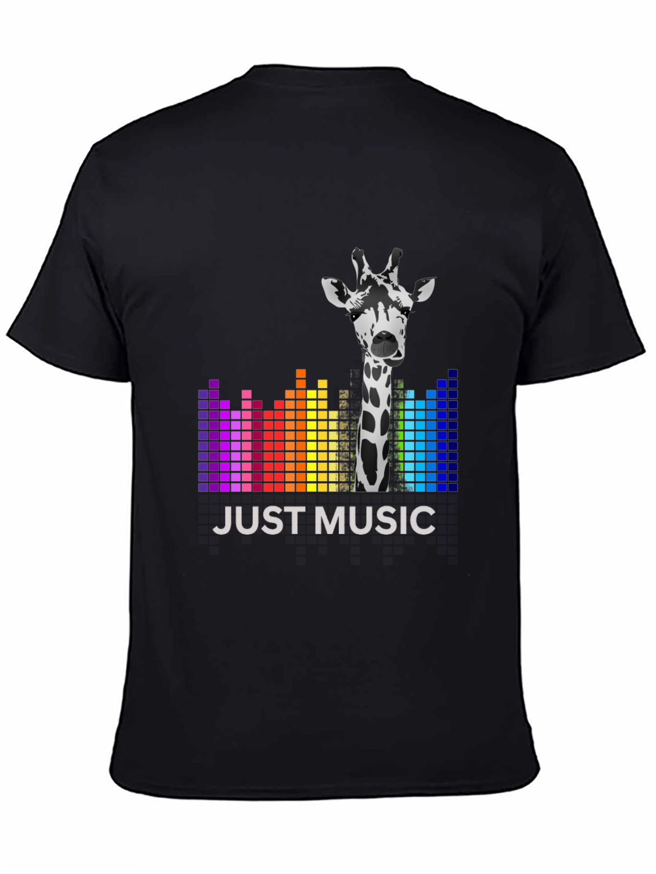 Just Music Giraffe Tee - Stylish Graphic T-Shirt