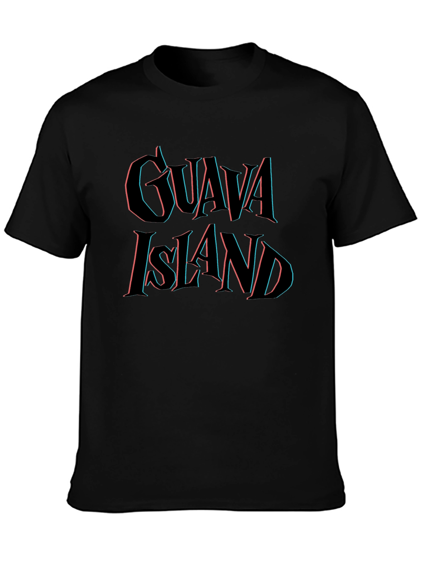 Guava Island Black Graphic Tee
