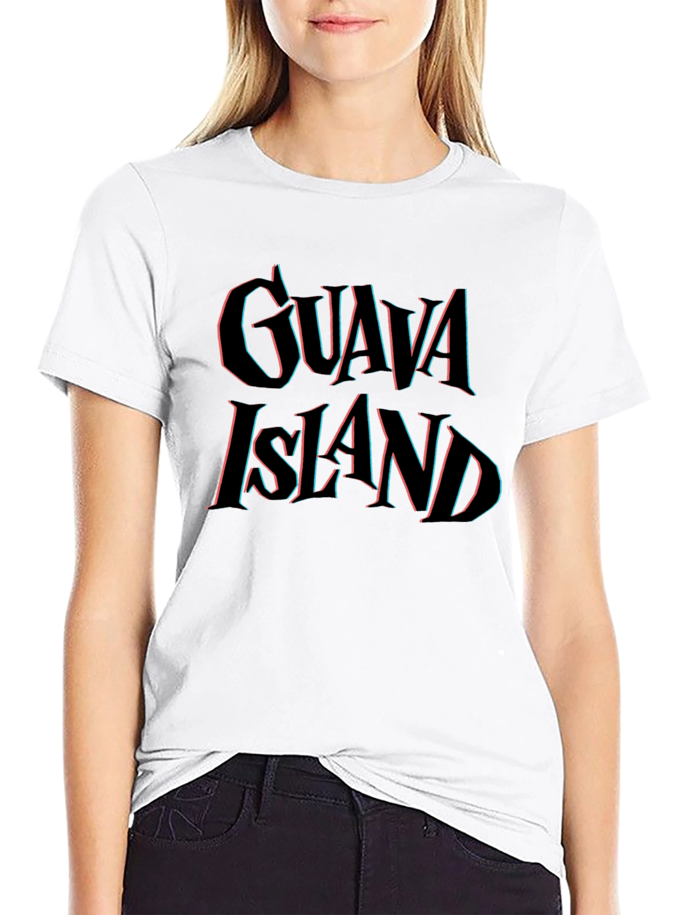 Guava Island Black Graphic Tee