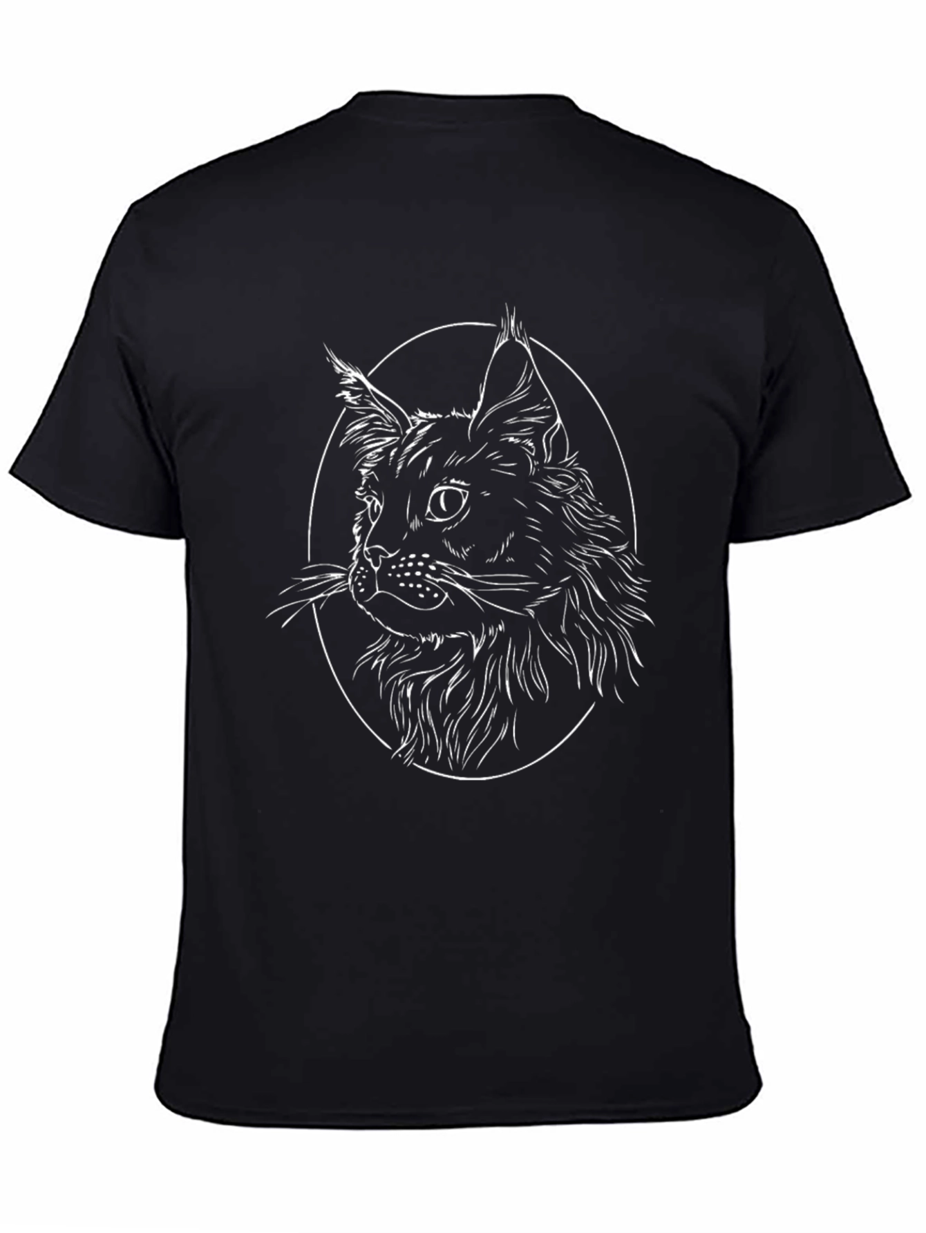 Maine Coon Cat T-Shirt - Cool Graphic Tee