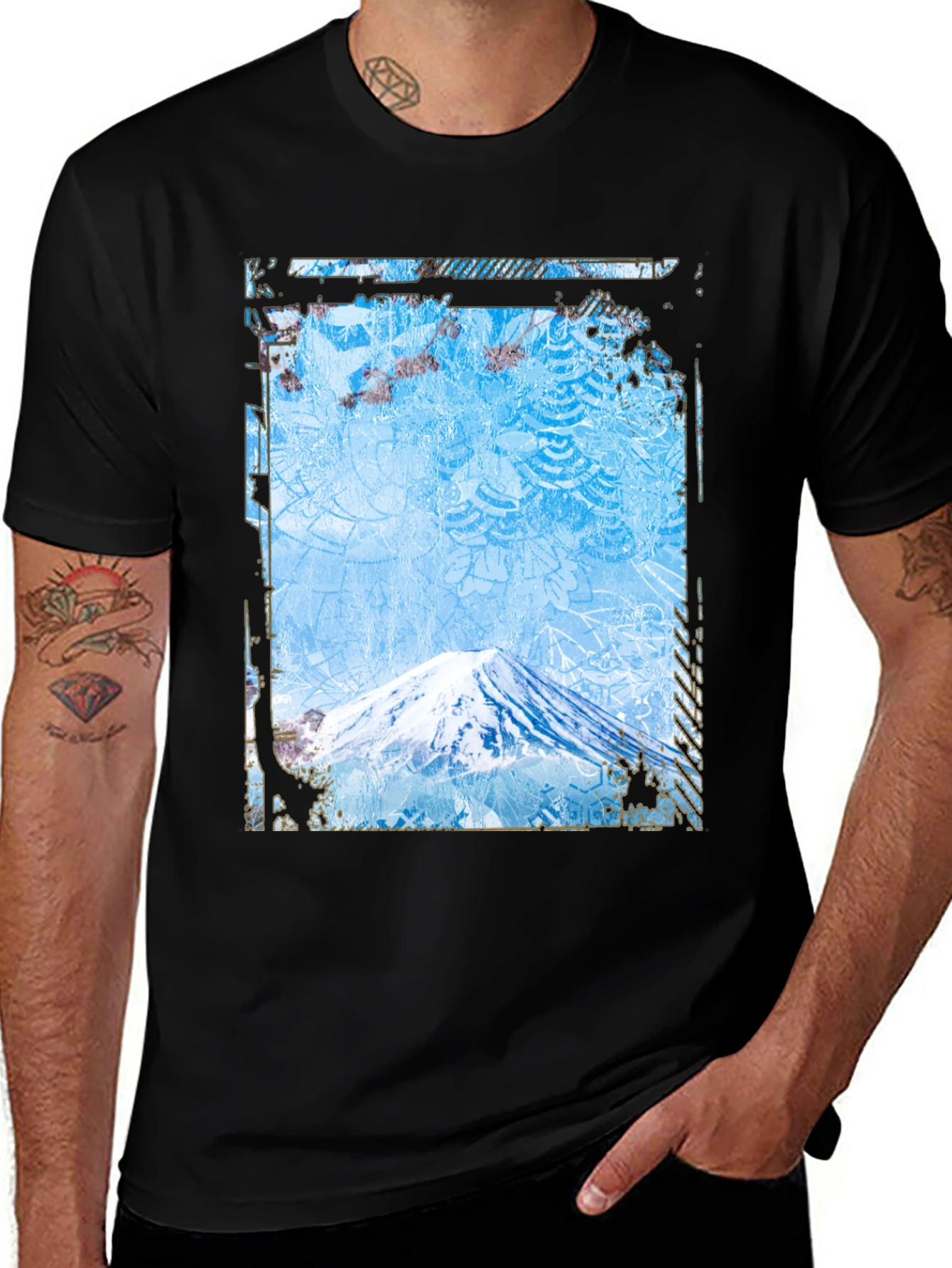 Mount Fuji Graphic Tee - Japanese Inspired Design