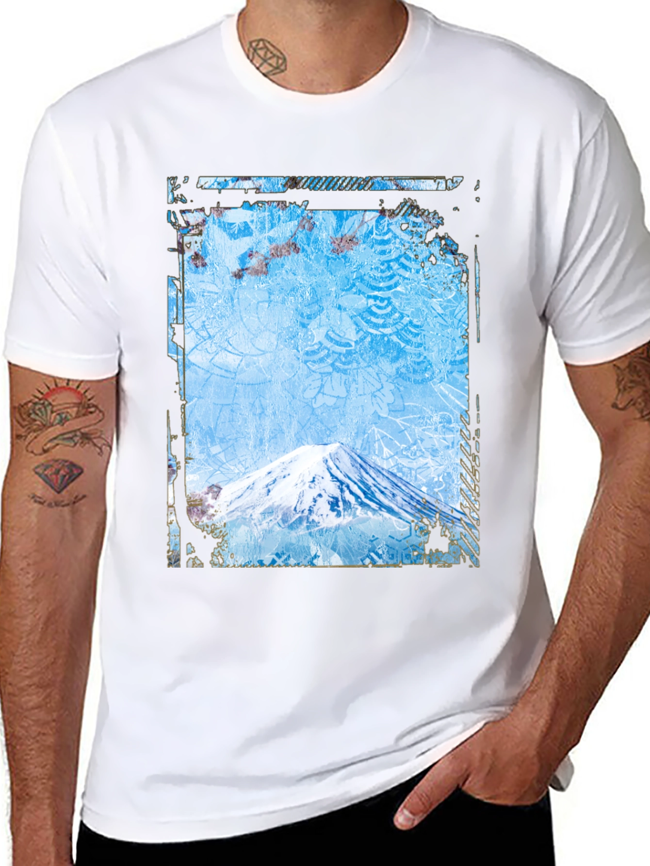 Mount Fuji Graphic Tee - Japanese Inspired Design