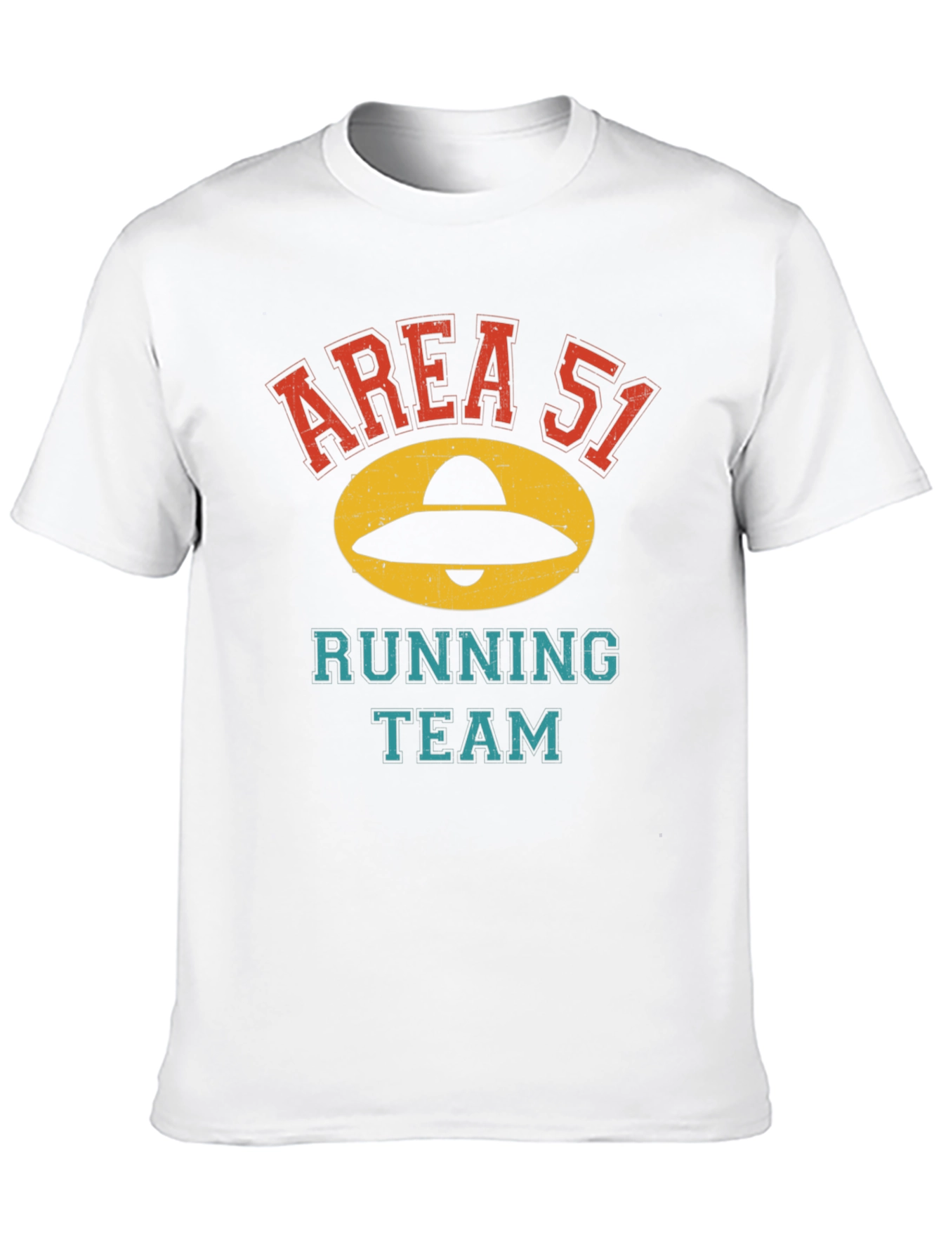 Area 51 Running Team Black Graphic T-Shirt
