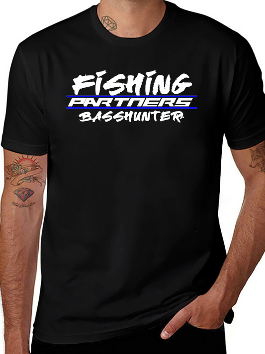 Fishing Partners Basshunter Black T-Shirt